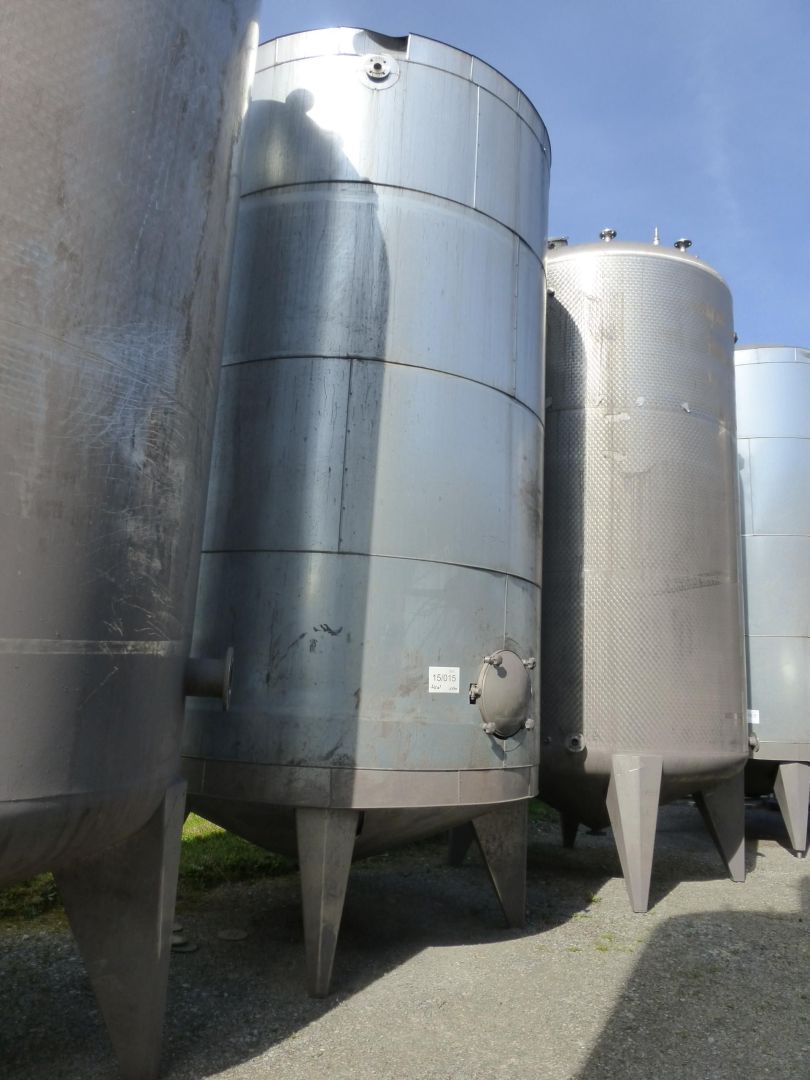 Lagerbehälter aus Edelstahl V2A, isoliert, 15-015G (2)