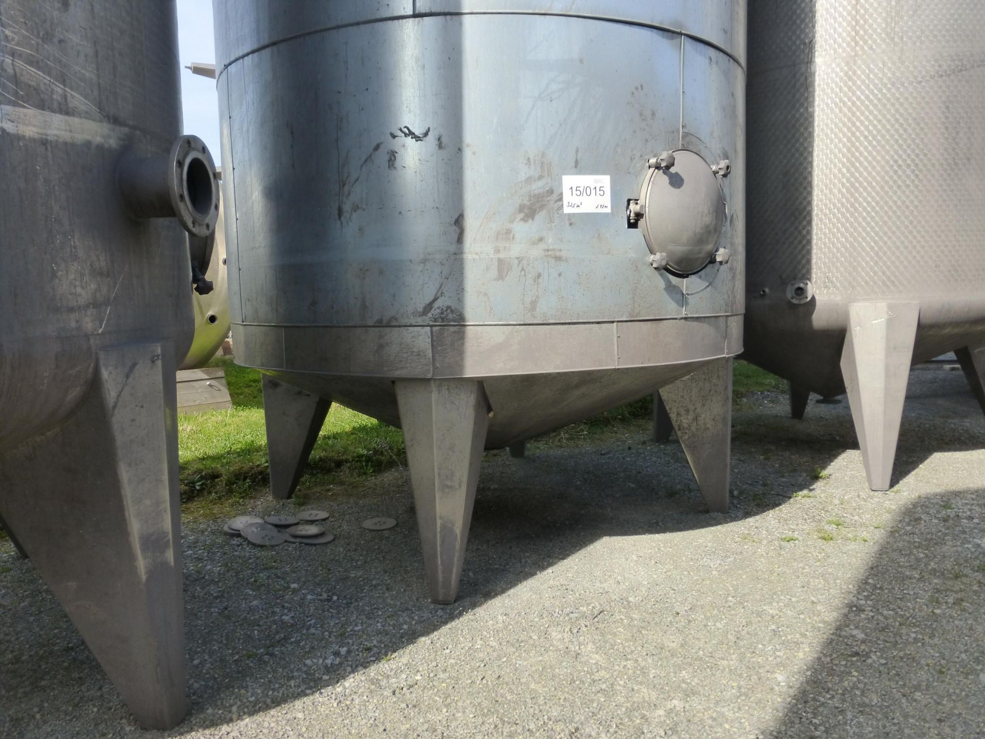 Lagerbehälter aus Edelstahl V2A, isoliert, 15-015G (3)