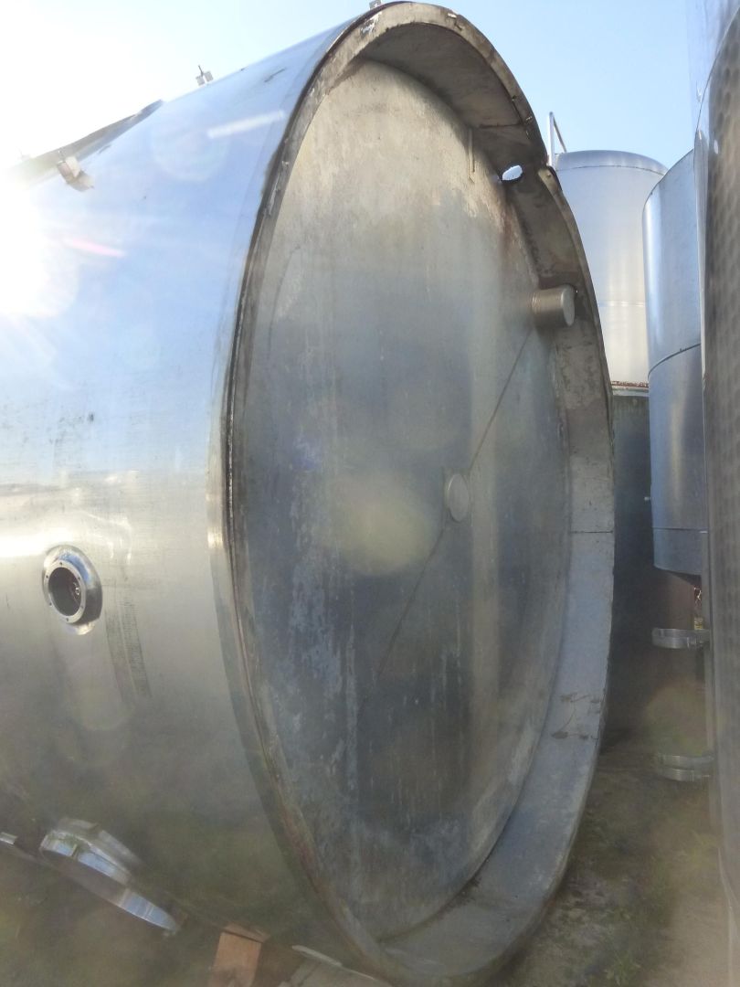 Rührwerkbehälter aus Edelstahl (V2A), isoliert (2)