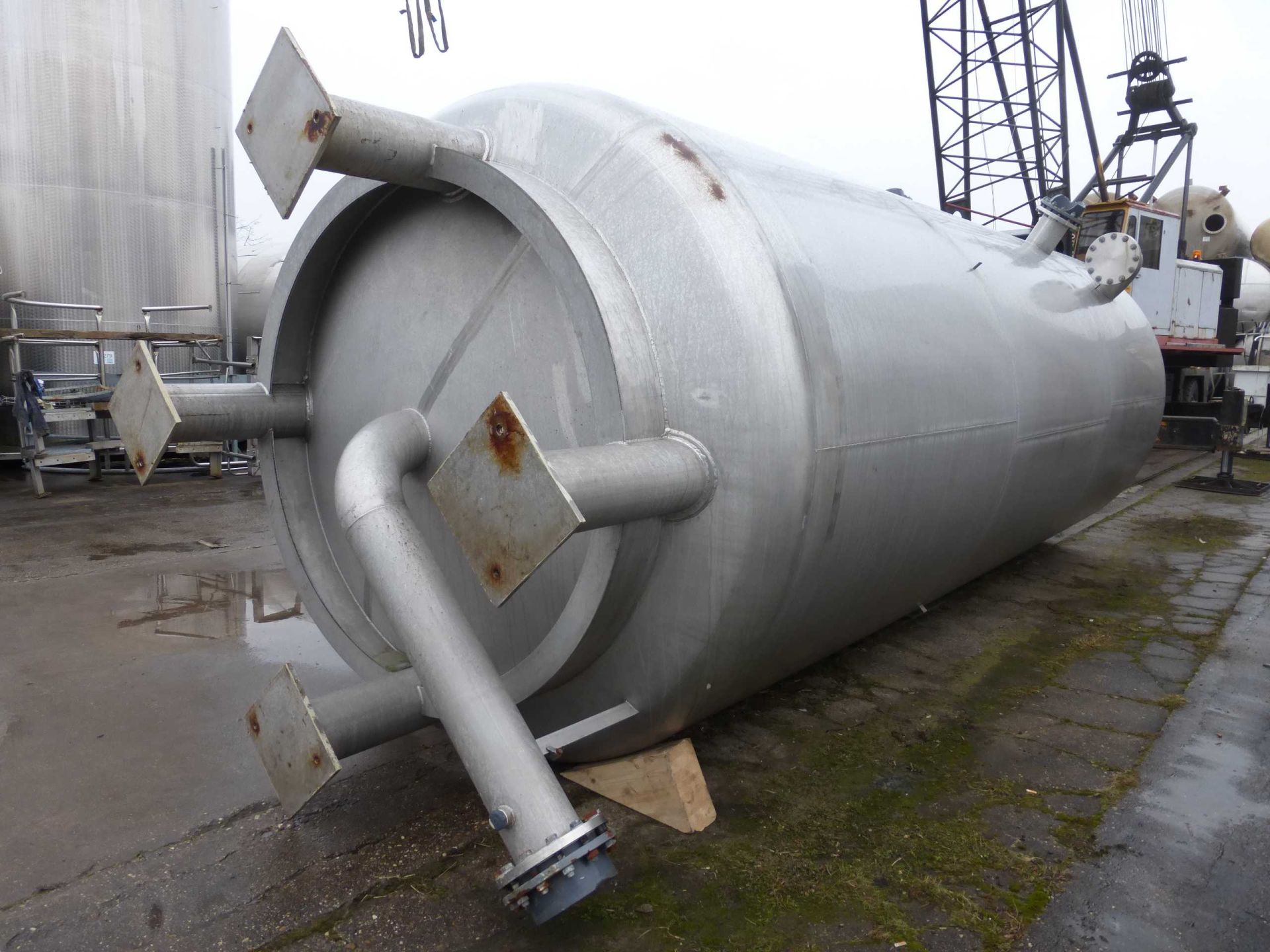 Lagerbeh&auml;lter aus Edelstahl (V4A), stehend (1)