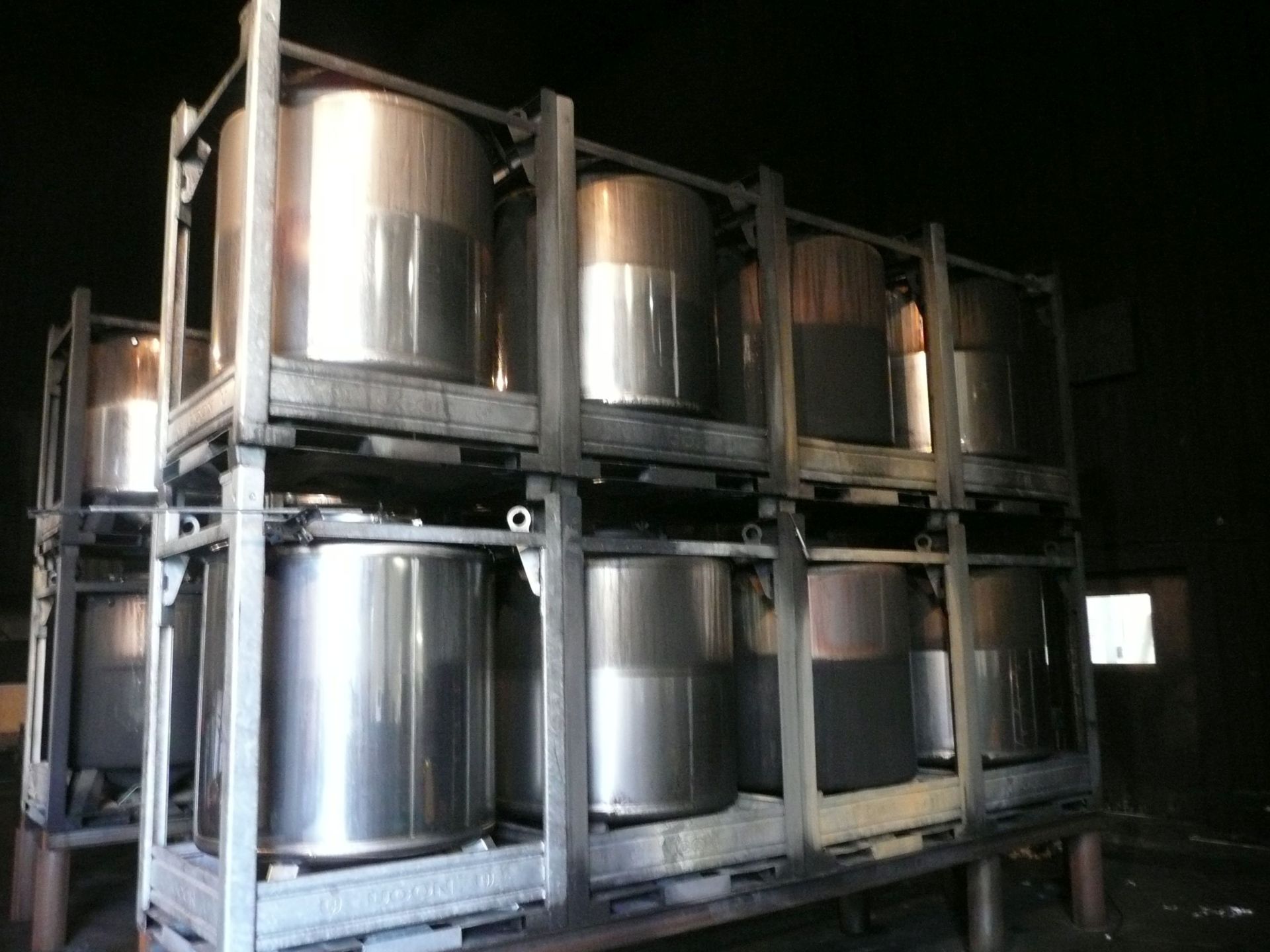 Transportbeh&auml;lter aus Edelstahl (V2A), stapelbar (1)