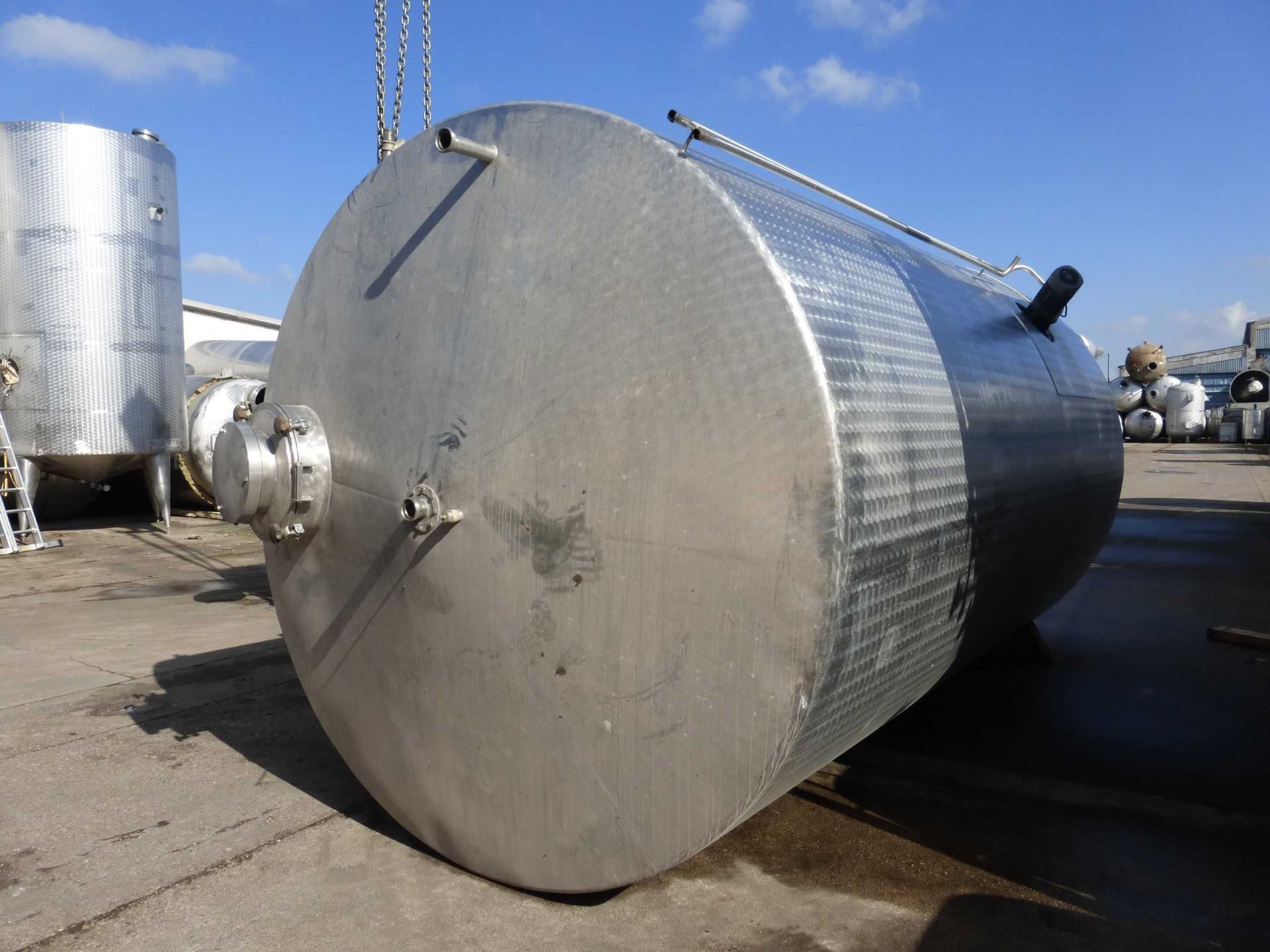 Rührwerkbehälter aus Edelstahl (V2A), WSt 1.4301 (2)