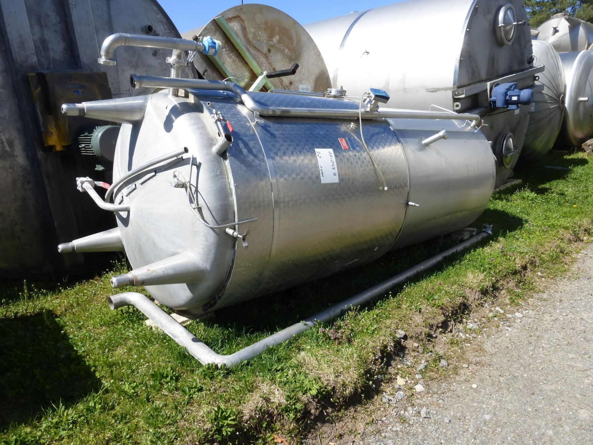 Edelstahlbeh&auml;lter (V2A), isoliert, heiz-/k&uuml;hlbar (1)