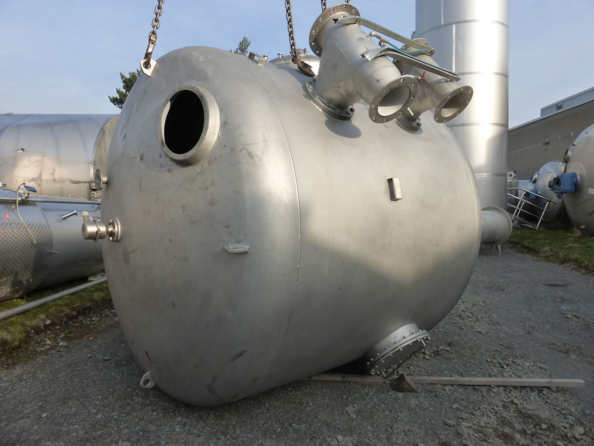 Druckbehälter aus Edelstahl (V4A), Filterbehälter (2)