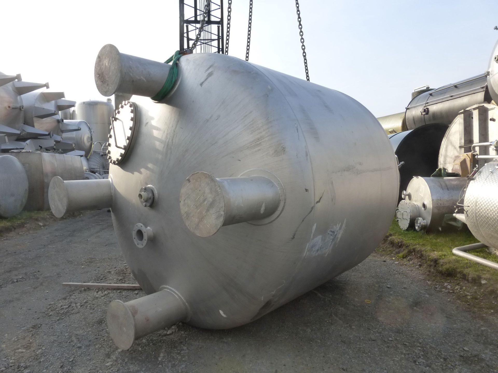 Druckbehälter aus Edelstahl (V4A), Filterbehälter (3)