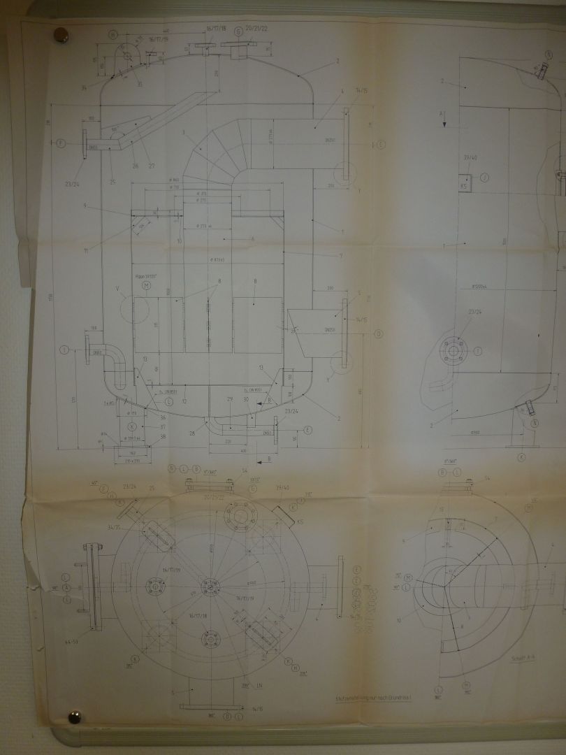 Druckbehälter aus Edelstahl (V4A), WSt 1.4539 (4)