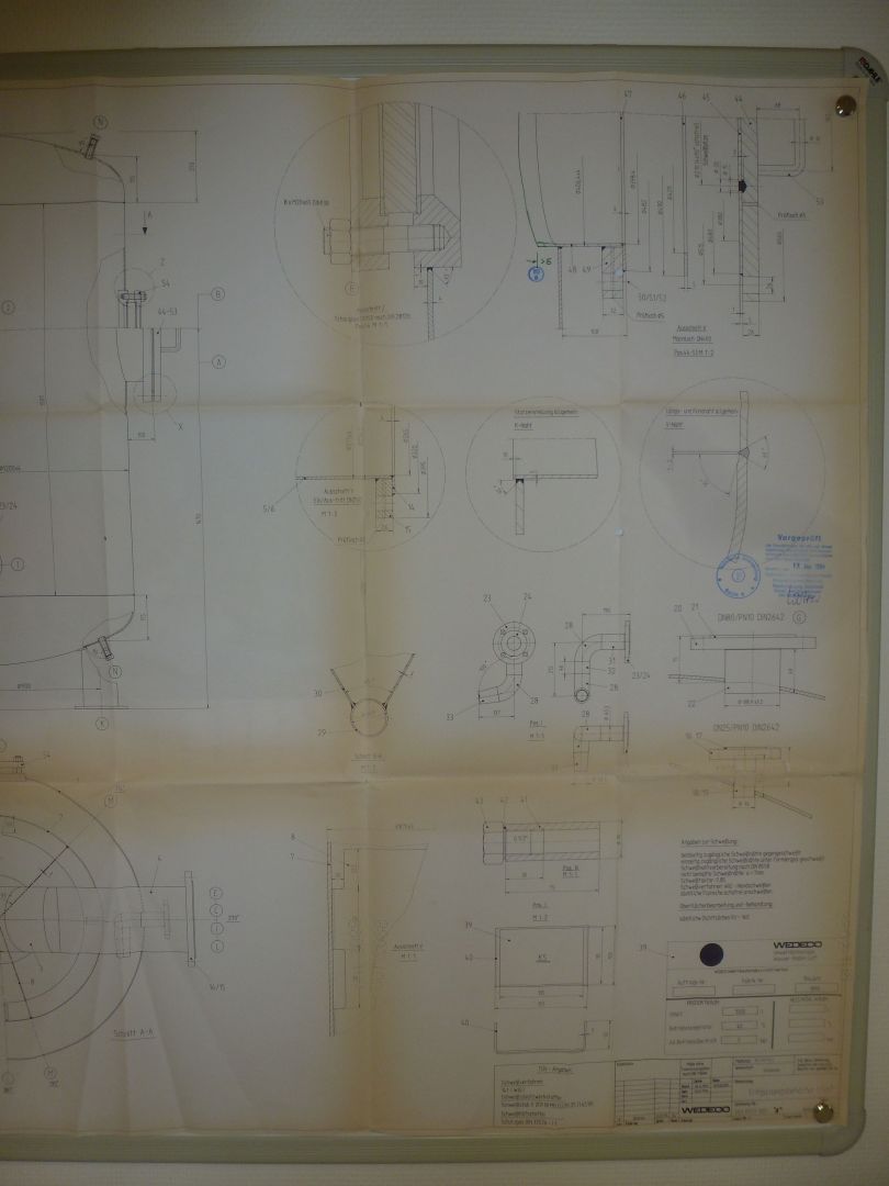 Druckbehälter aus Edelstahl (V4A), WSt 1.4539 (5)