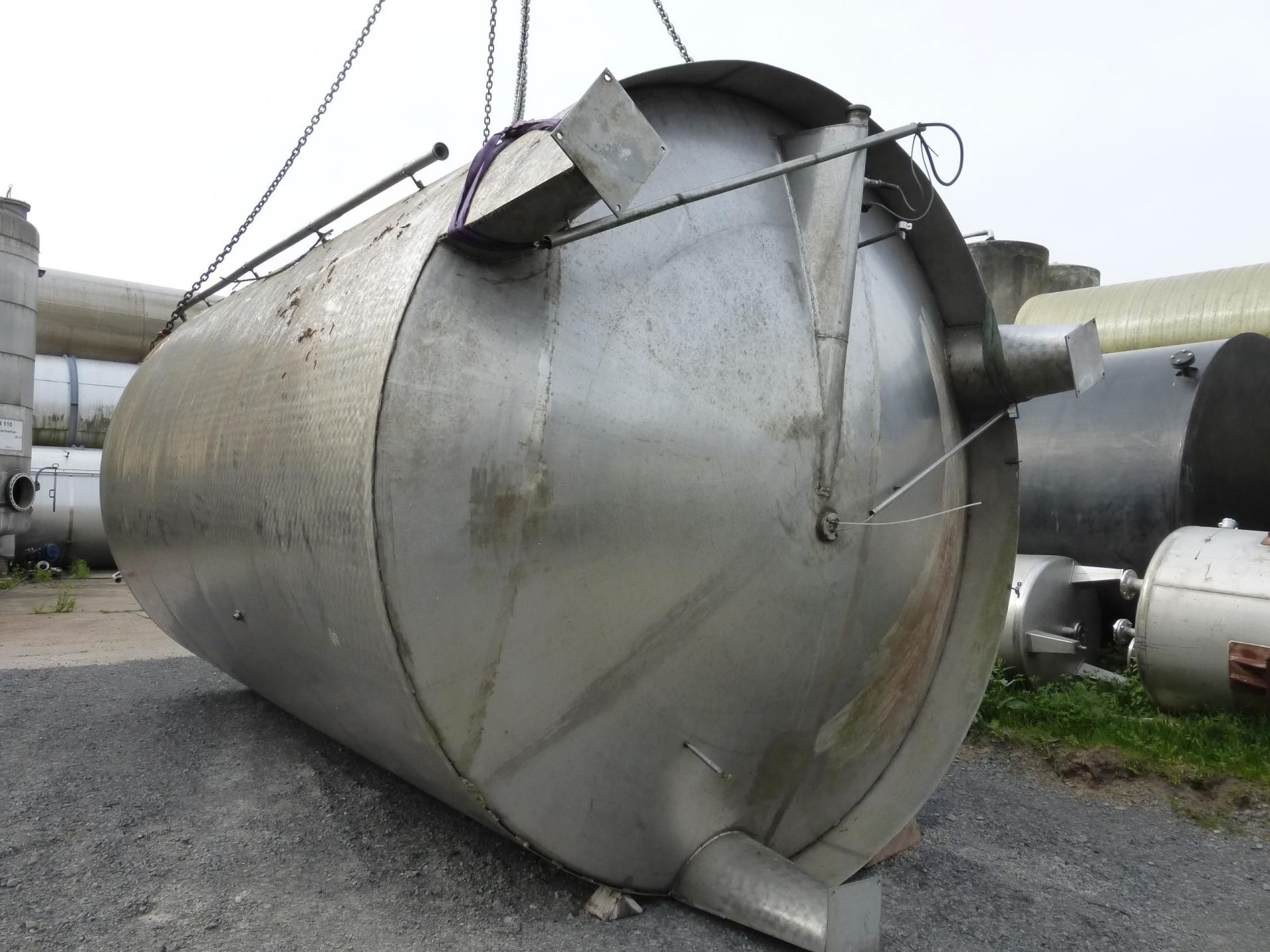 Rührwerksbehälter aus Edelstahl (V2A), ohne RW (2)