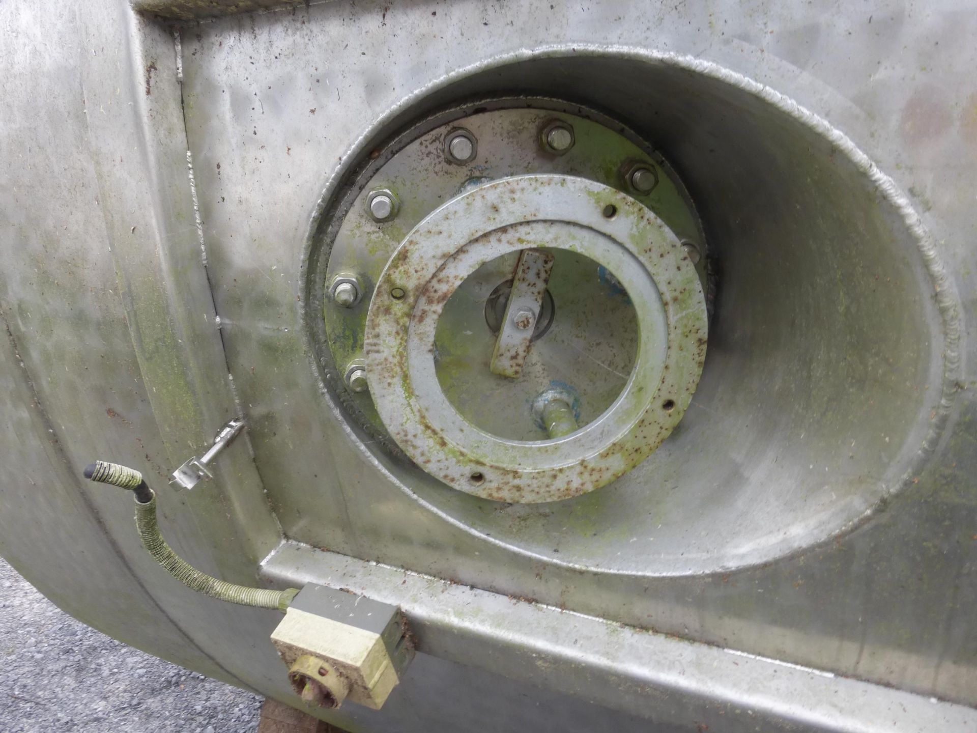 Rührwerksbehälter aus Edelstahl (V2A), ohne RW (3)