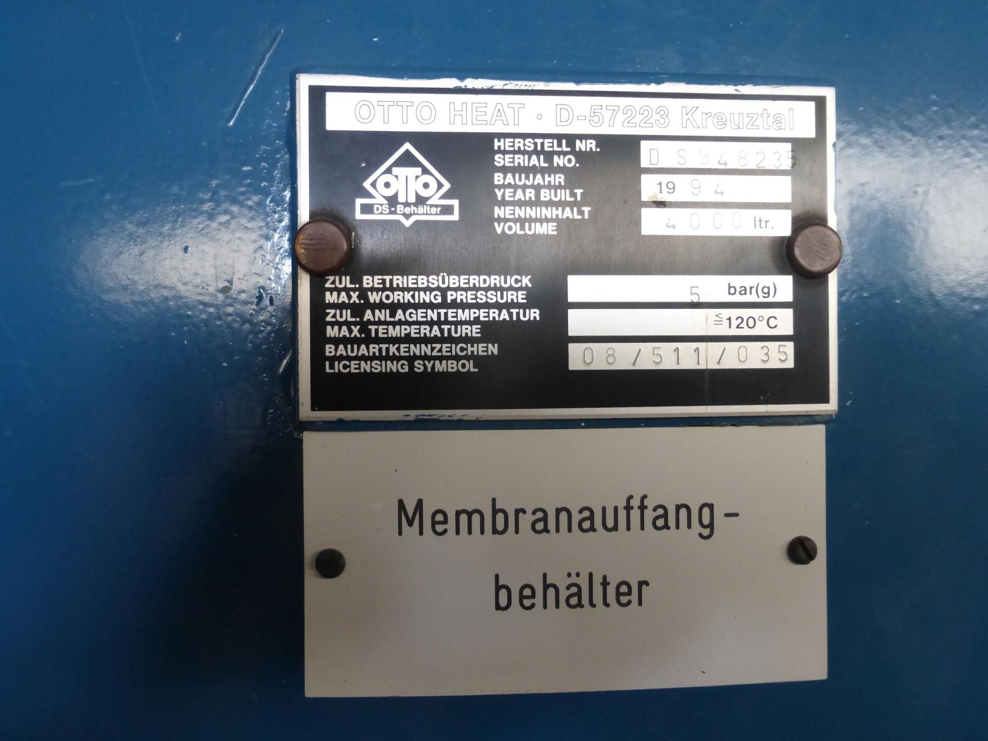 Druckbehälter aus Stahl, (Membrandruckbehälter) (3)