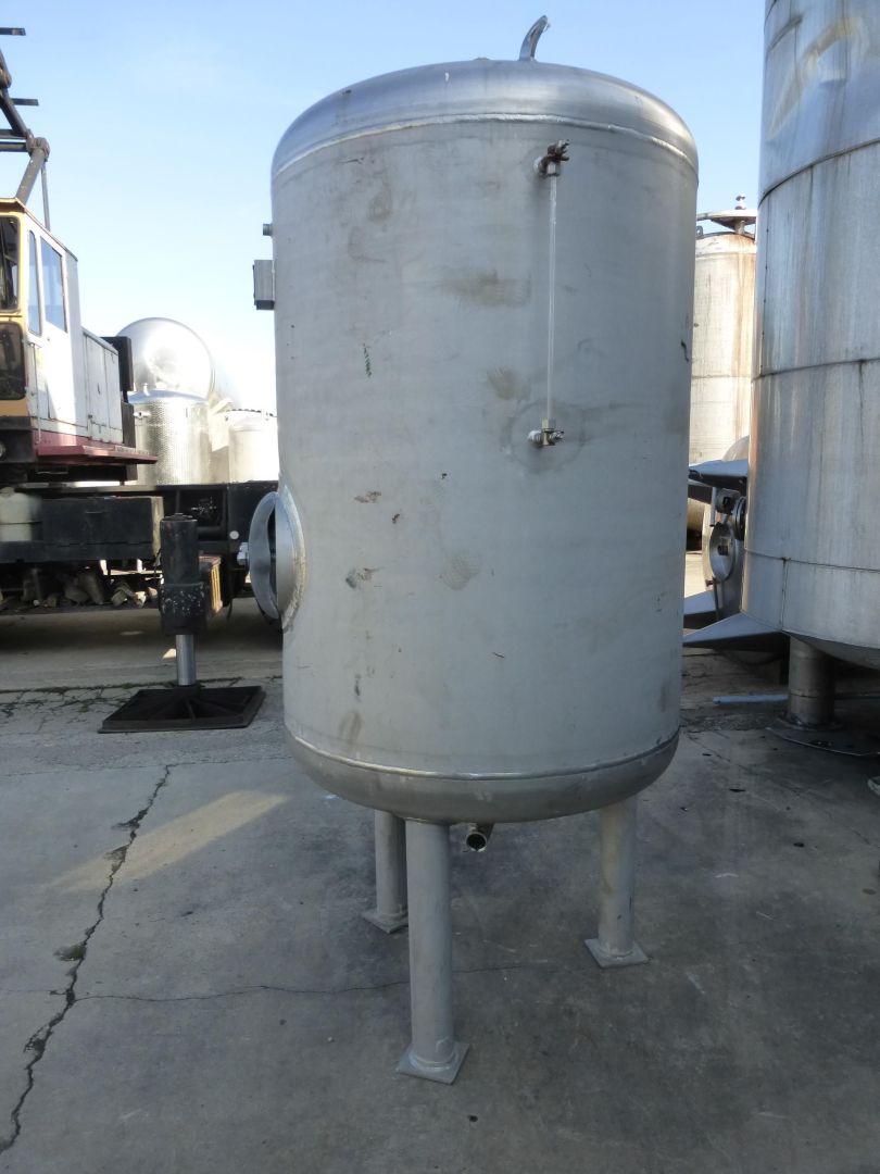 Druckbehälter aus Edelstahl (V2A), WSt 1.4301 (2)