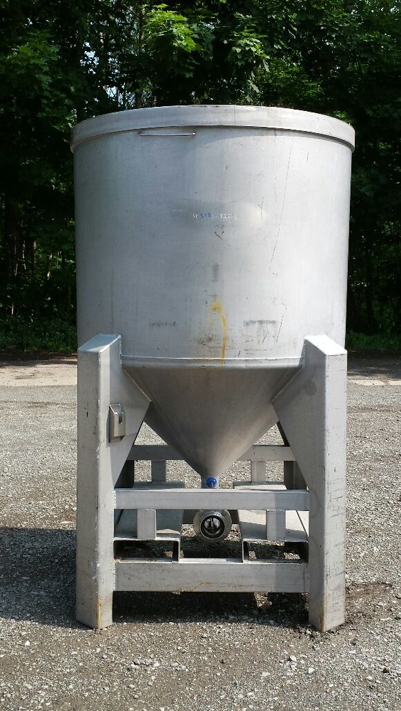 Transportbehälter aus Edelstahl (V4A), WSt. 1.4571 (2)