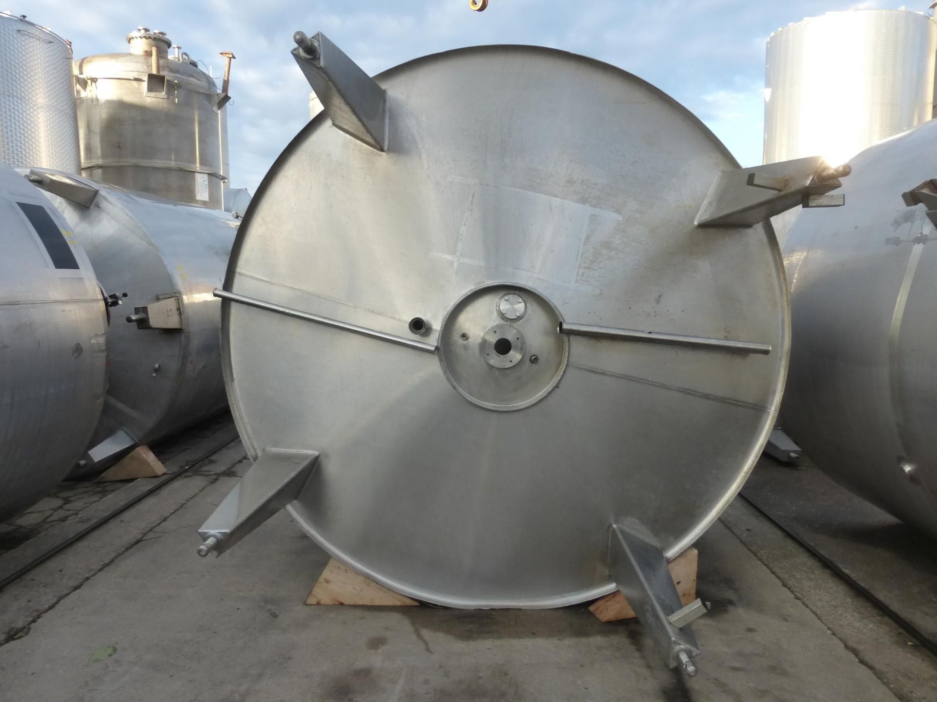 Rührwerksbehälter aus Edelstahl V2A, heiz-/kühlbar (3)