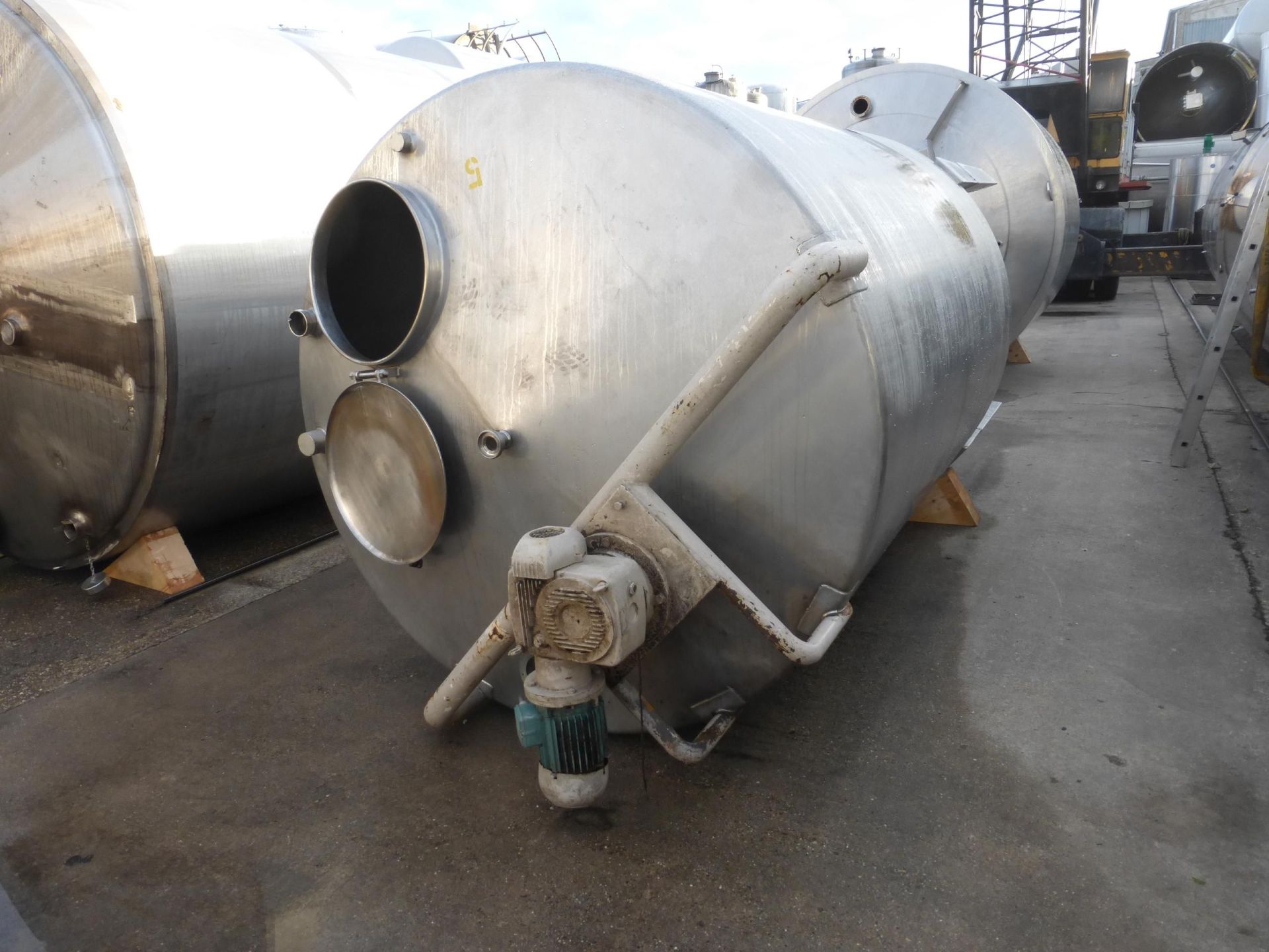 Rührwerkbehälter aus Edelstahl, heiz-/kühlbar (3)