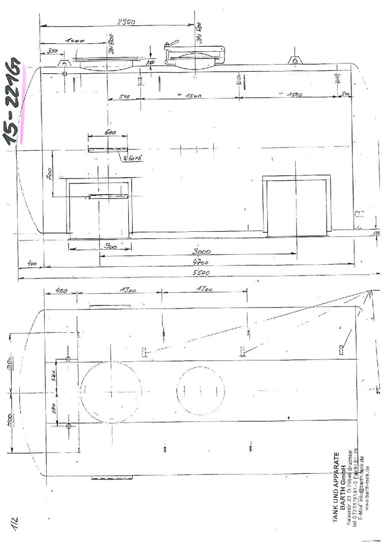 Lagerbehälter aus Stahl nach DIN 6616/2, gummiert (5)