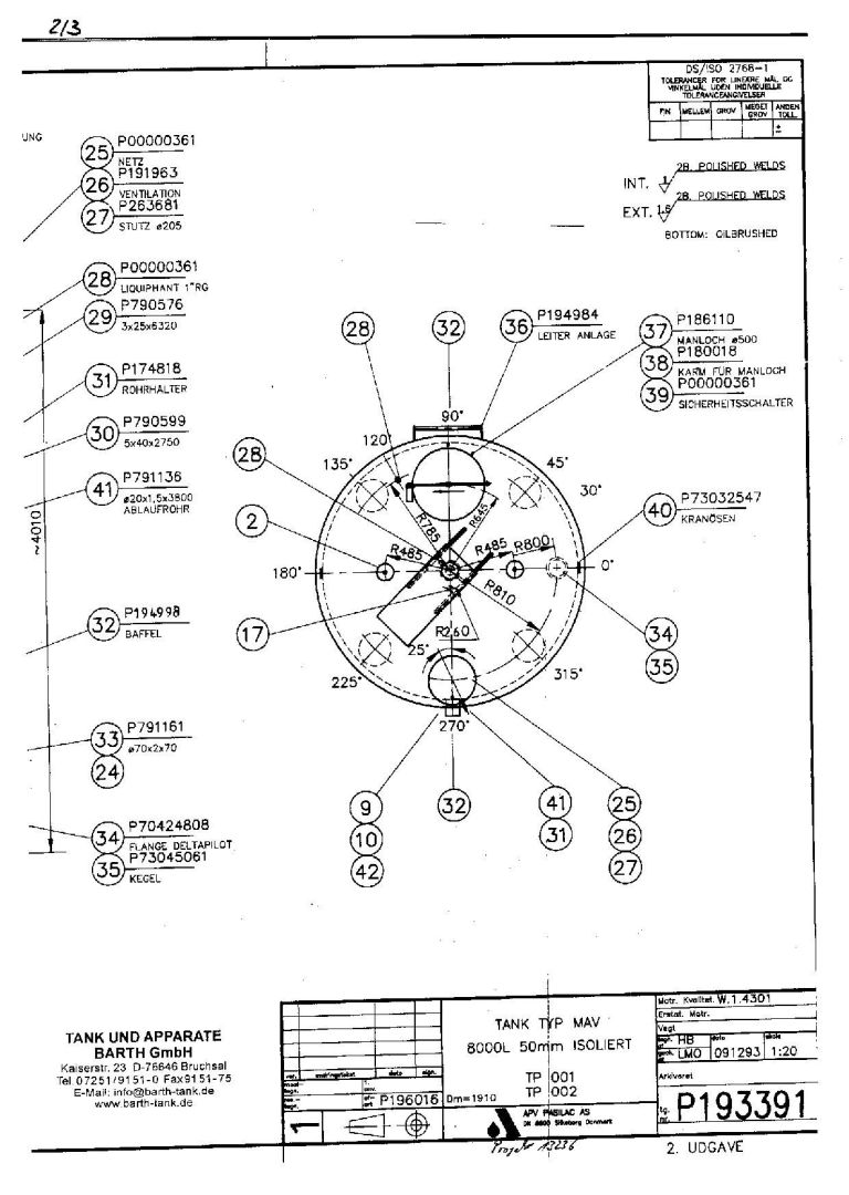 Rührwerkbehälter aus Edelstahl, isoliert, IIIc (2)