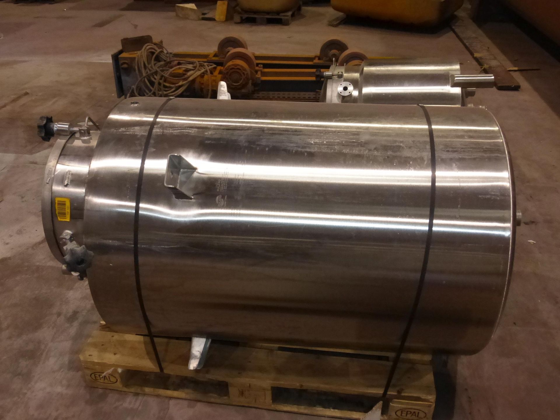 R&uuml;hrwerksbeh&auml;lter aus Edelstahl (V4A), ungebraucht (1)