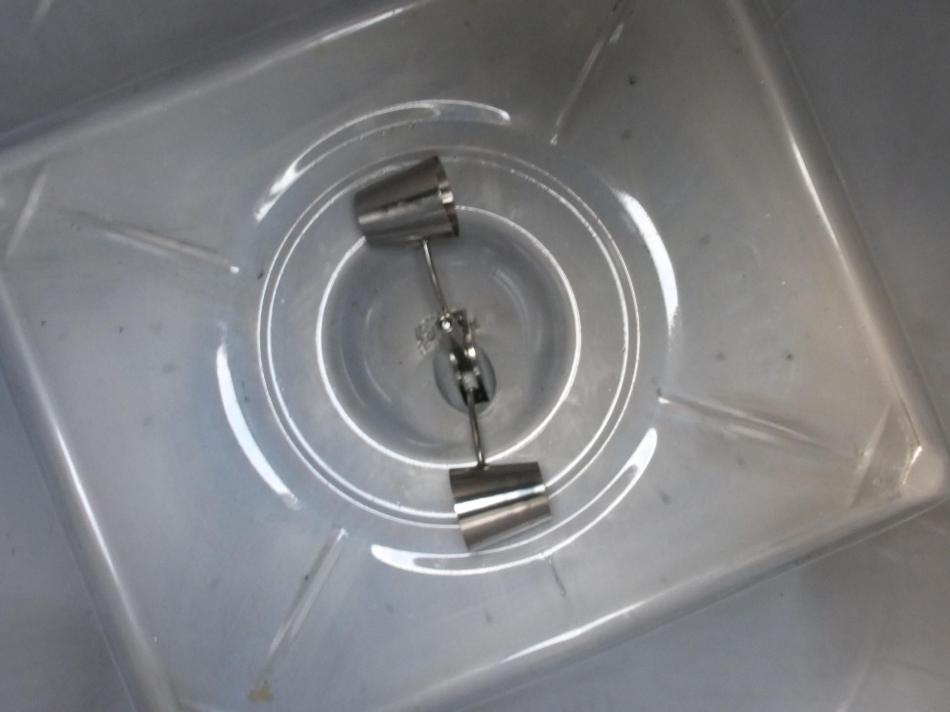 Transportbehälter aus Edelstahl (V2A), kubisch (4)