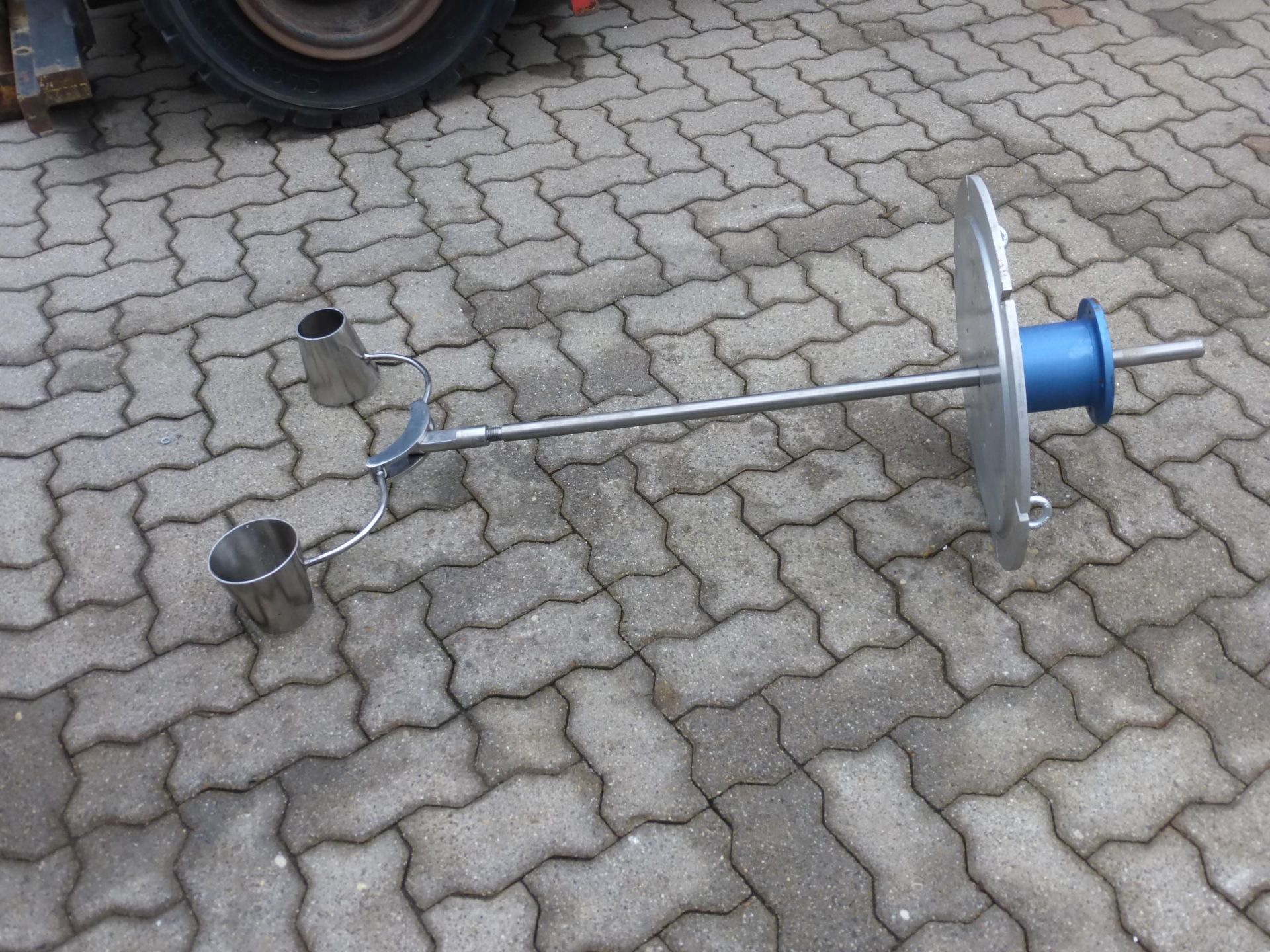 Transportbehälter aus Edelstahl (V2A), kubisch (5)