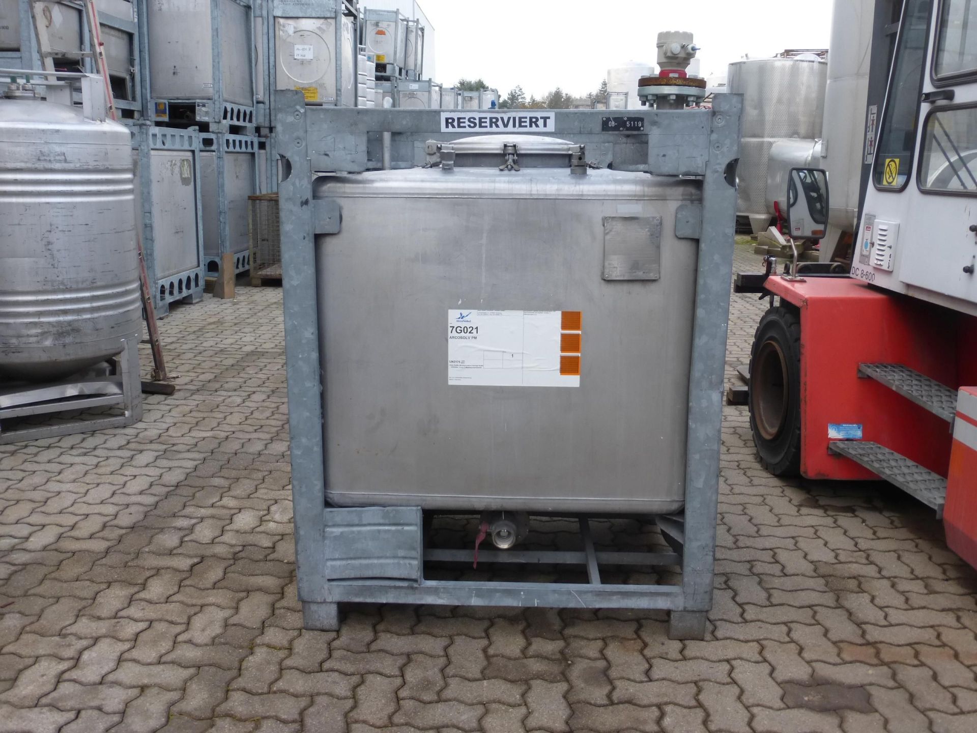 Transportbehälter aus Edelstahl (V2A), WSt 1.4301 (2)