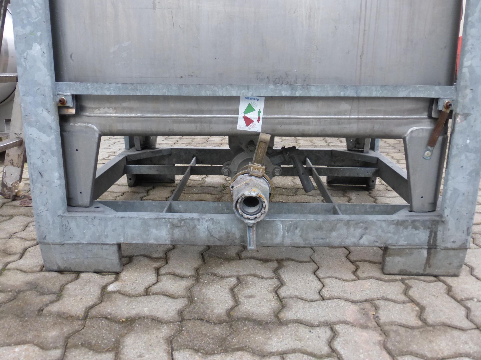 Transportbeh&auml;lter aus Edelstahl (V2A), kubisch (1)