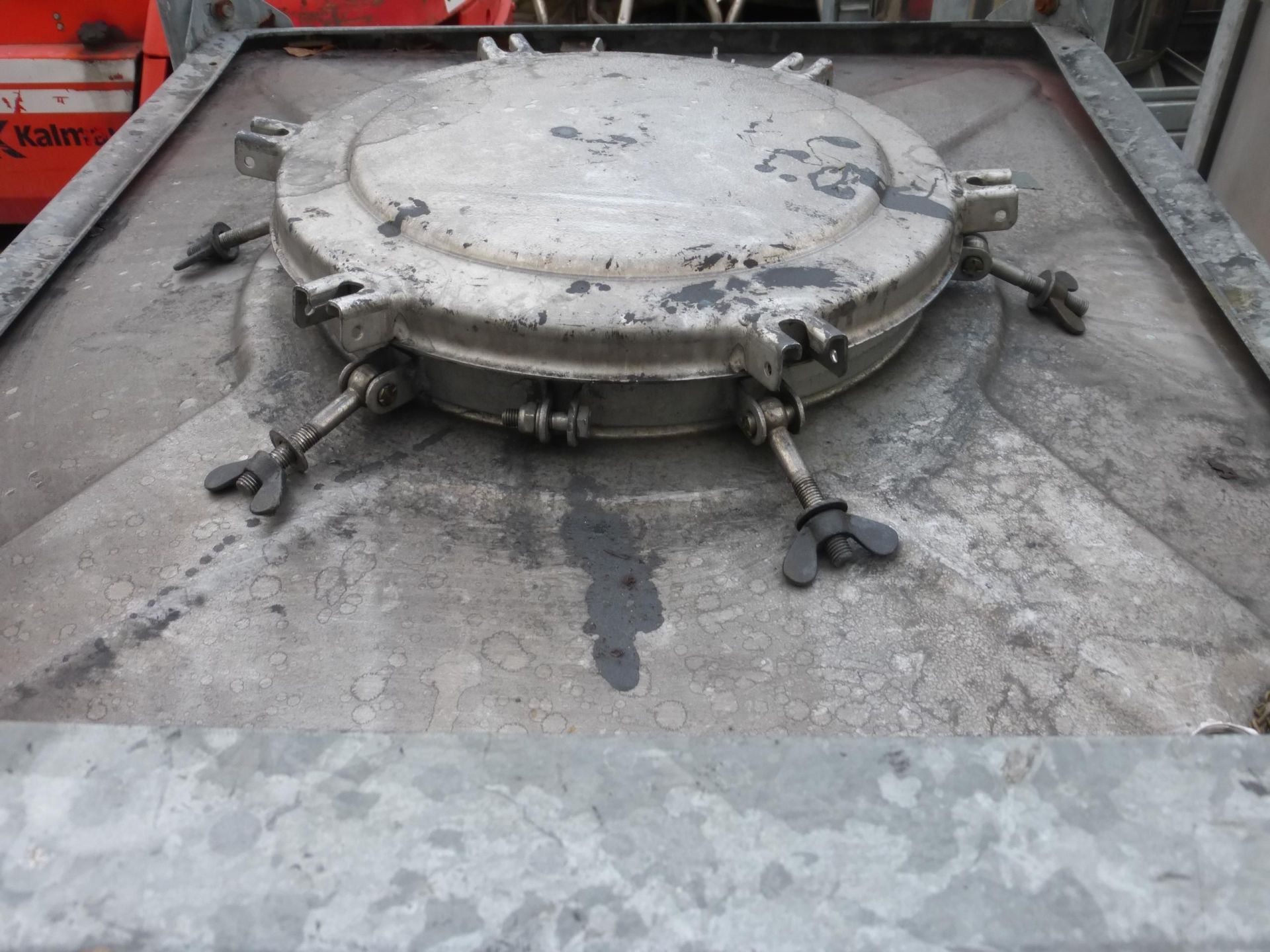 Transportbehälter aus Edelstahl (V2A), kubisch (3)