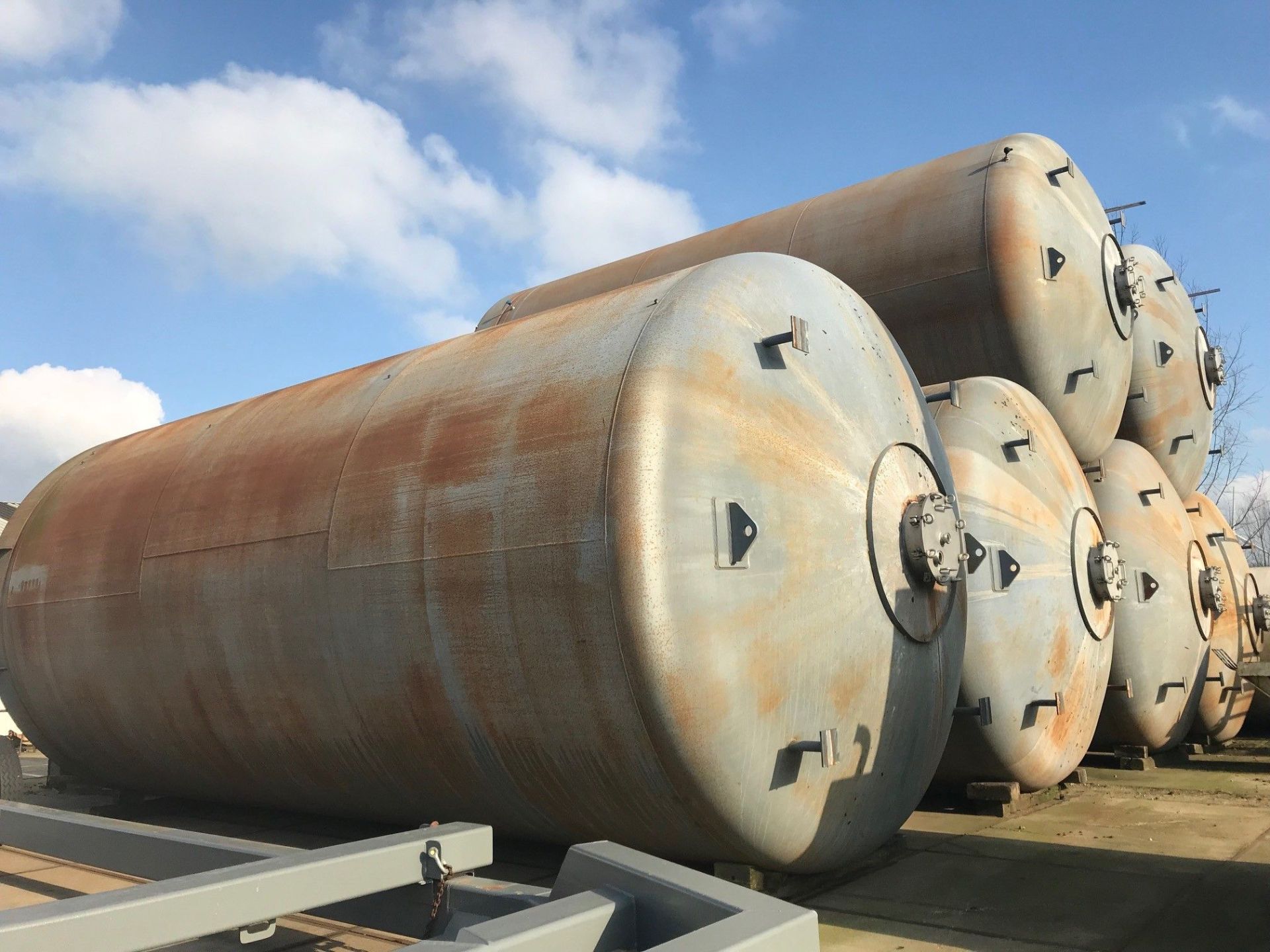 Druckbehälter aus Stahl, innen munkadurbeschichtet (3)