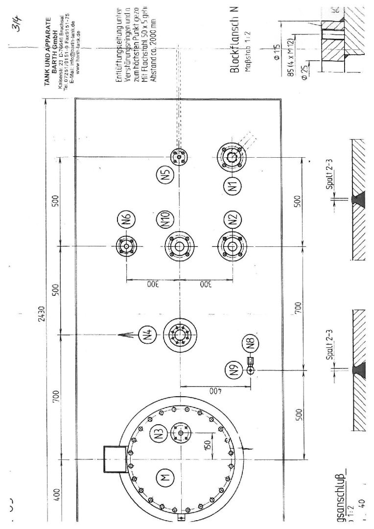 Gaslagerbehälter aus Stahl, Flüssiggas (3)