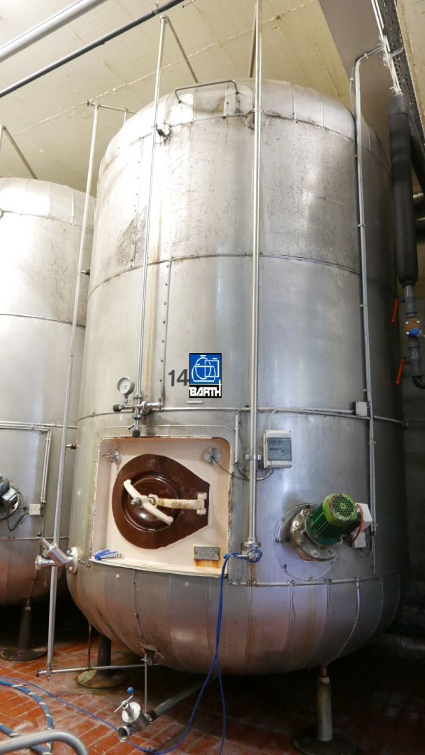 Druckbeh&auml;lter aus Stahl, R&uuml;hrw./ k&uuml;hl-/heizbar (1)