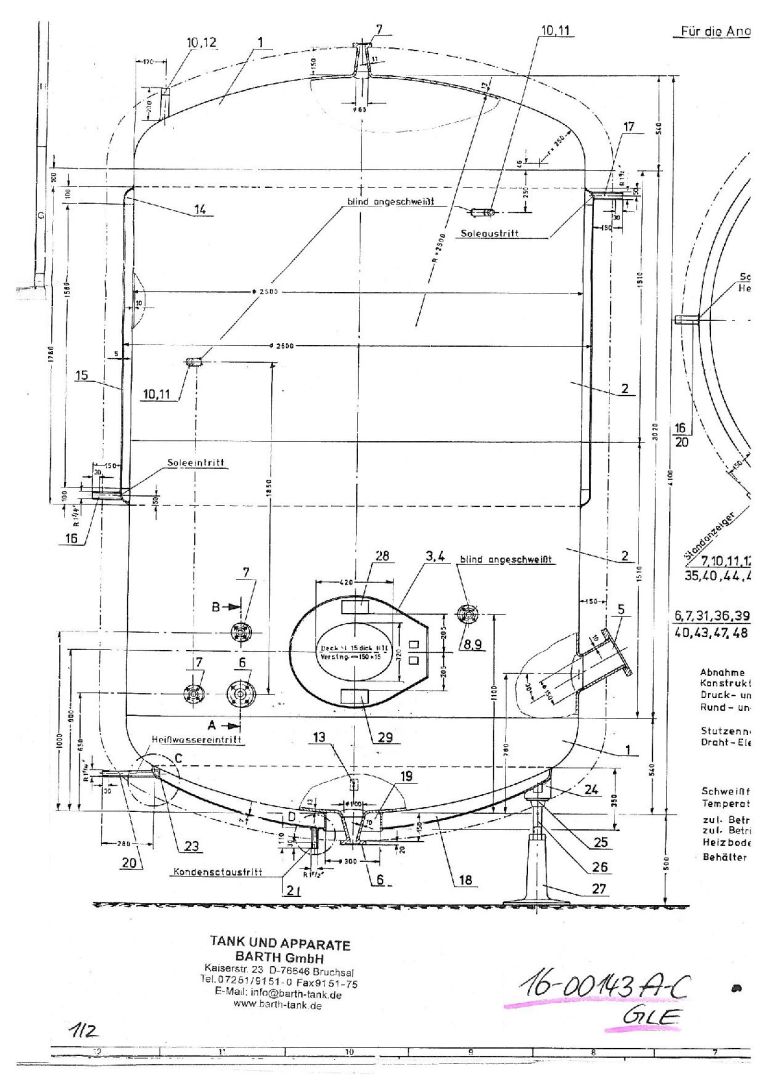 Druckbehälter aus Stahl, Rührwerk, kühl-/heizbar (3)