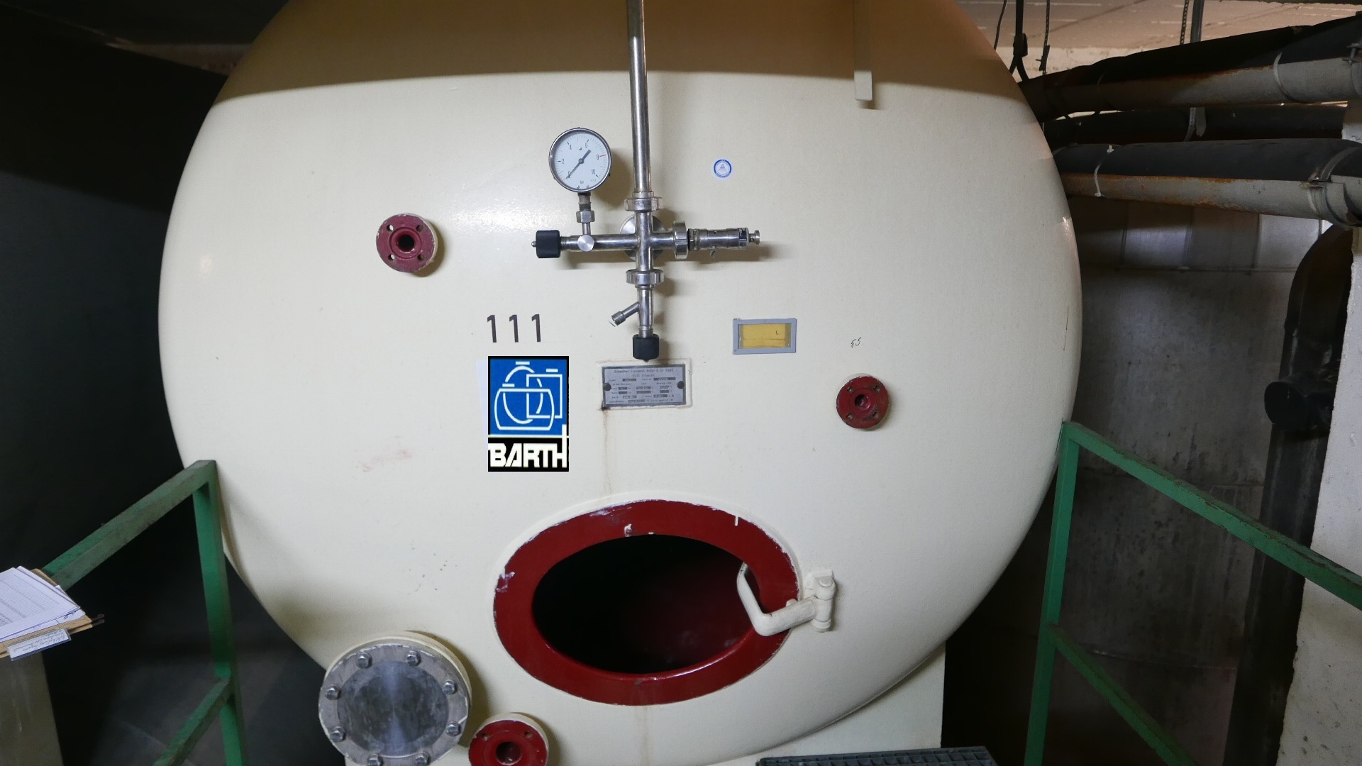 R&uuml;hrwerksbeh&auml;lter aus Stahl, Druckbeh&auml;lter ohne RW (1)