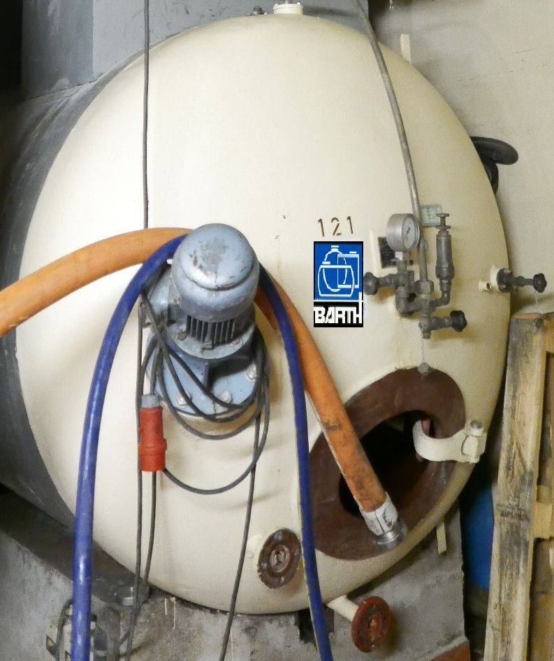 Druckbehälter aus Stahl mit Rührwerk (2)