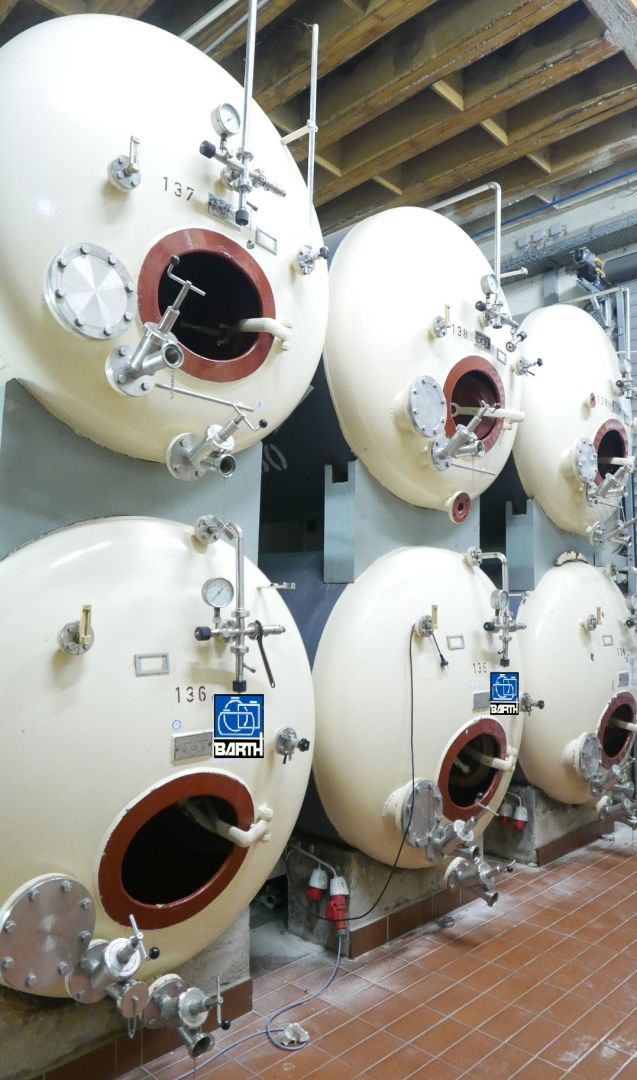 Druckbeh&auml;lter aus Stahl, R&uuml;hrwerksflansch (1)