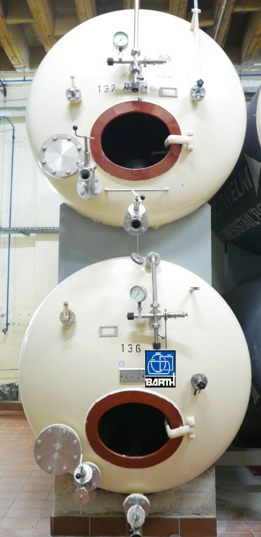 Druckbehälter aus Stahl, Rührwerksflansch (2)