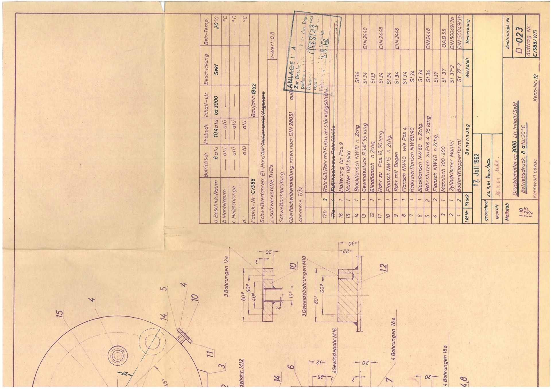 Druckbehälter aus Stahl, epoxidharzbeschichtet (4)