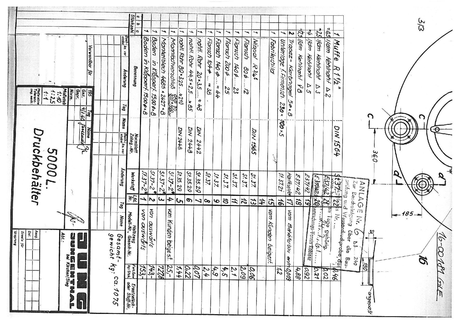 Druckbehälter aus Stahl, ehem. Sektdrucktank (3)