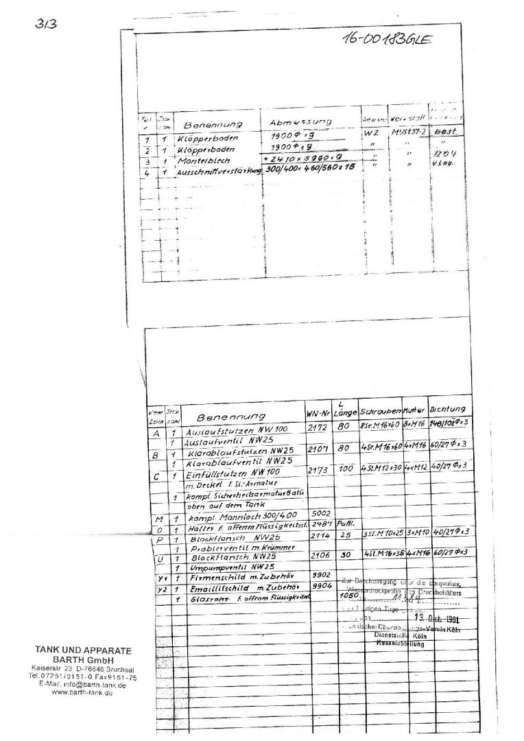 Druckbehälter aus Stahl, ehem. Sektdrucktanks (4)