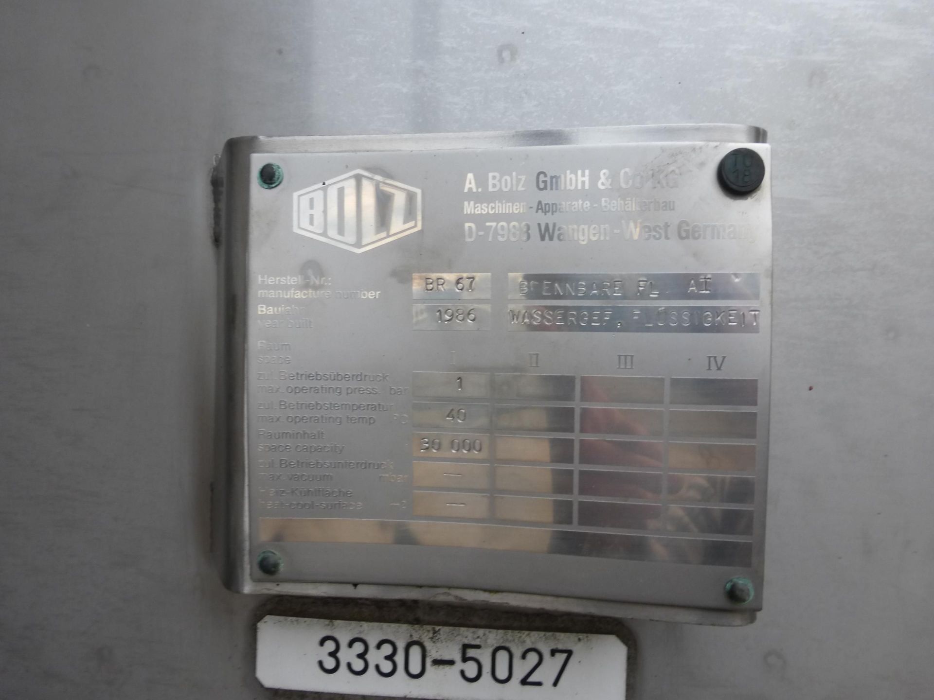 Lagerbehälter aus Edelstahl (V4A), WHG-Behälter (3)