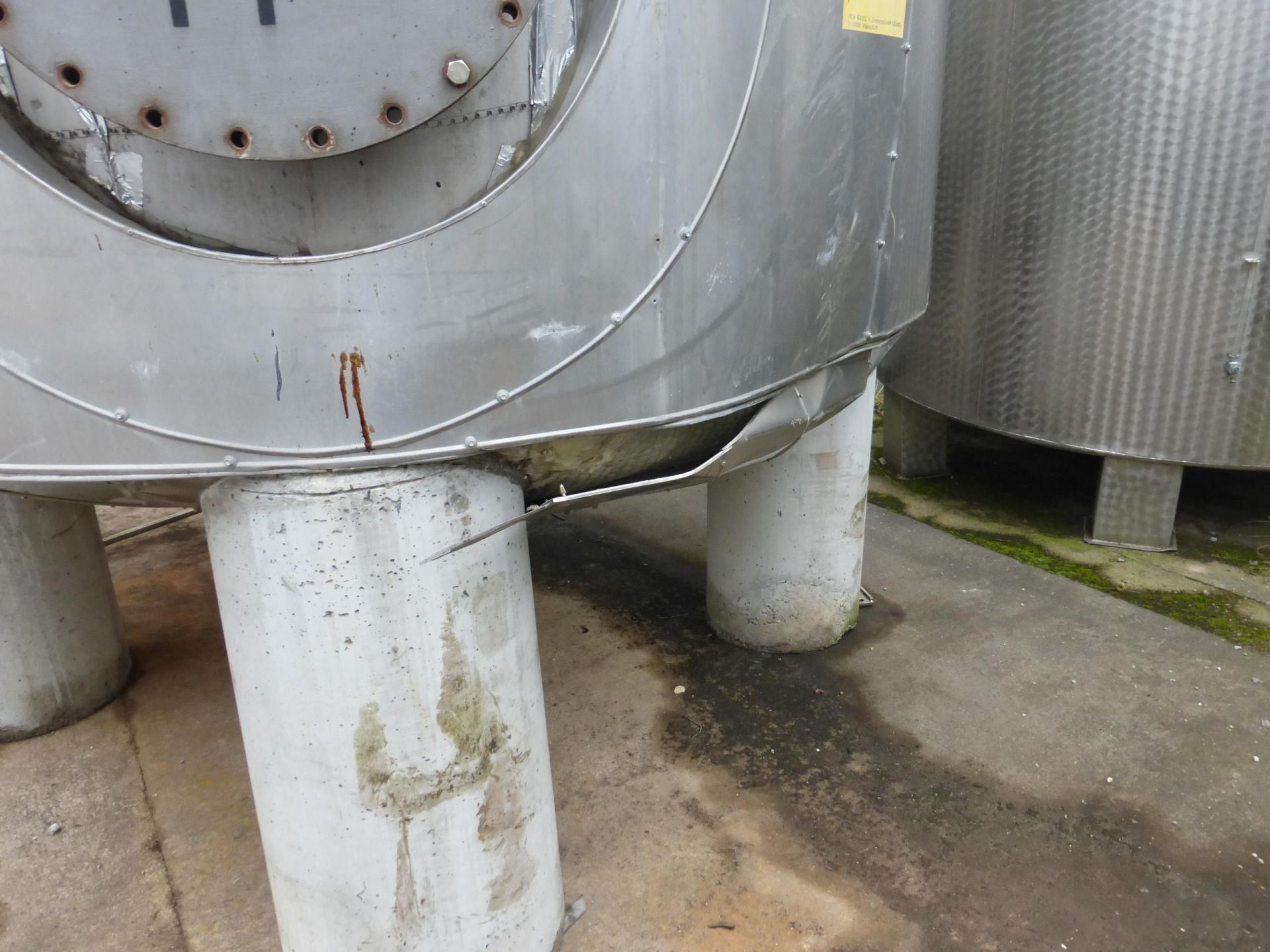 Lagerbehälter aus Edelstahl (V4A), isoliert (4)