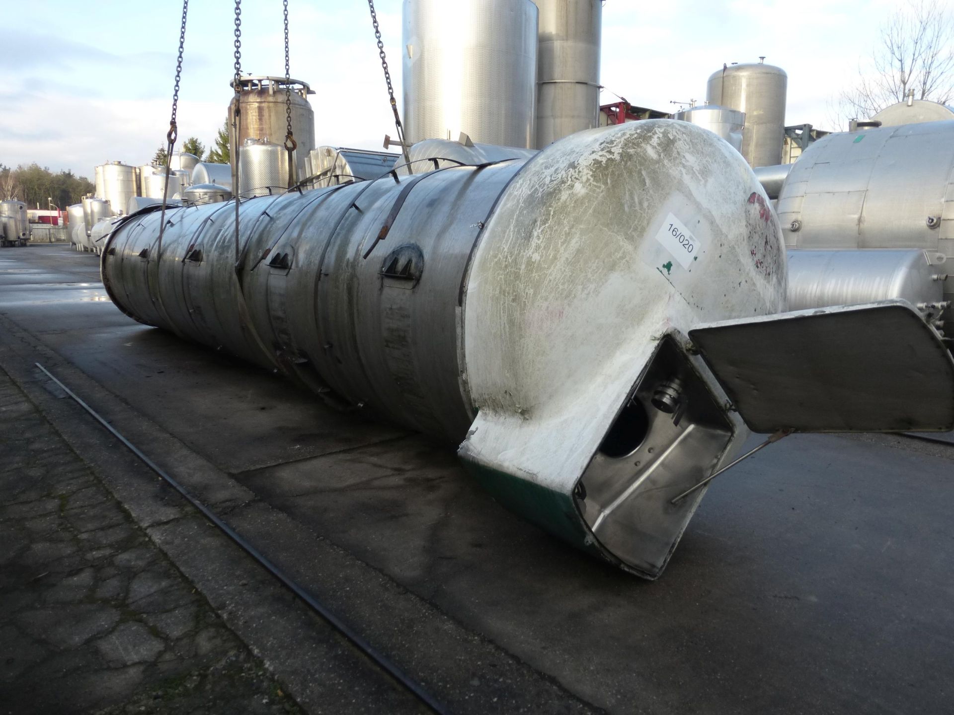 Druckbeh&auml;lter aus Edelstahl (V2A), Fahrzeugaufl. (1)