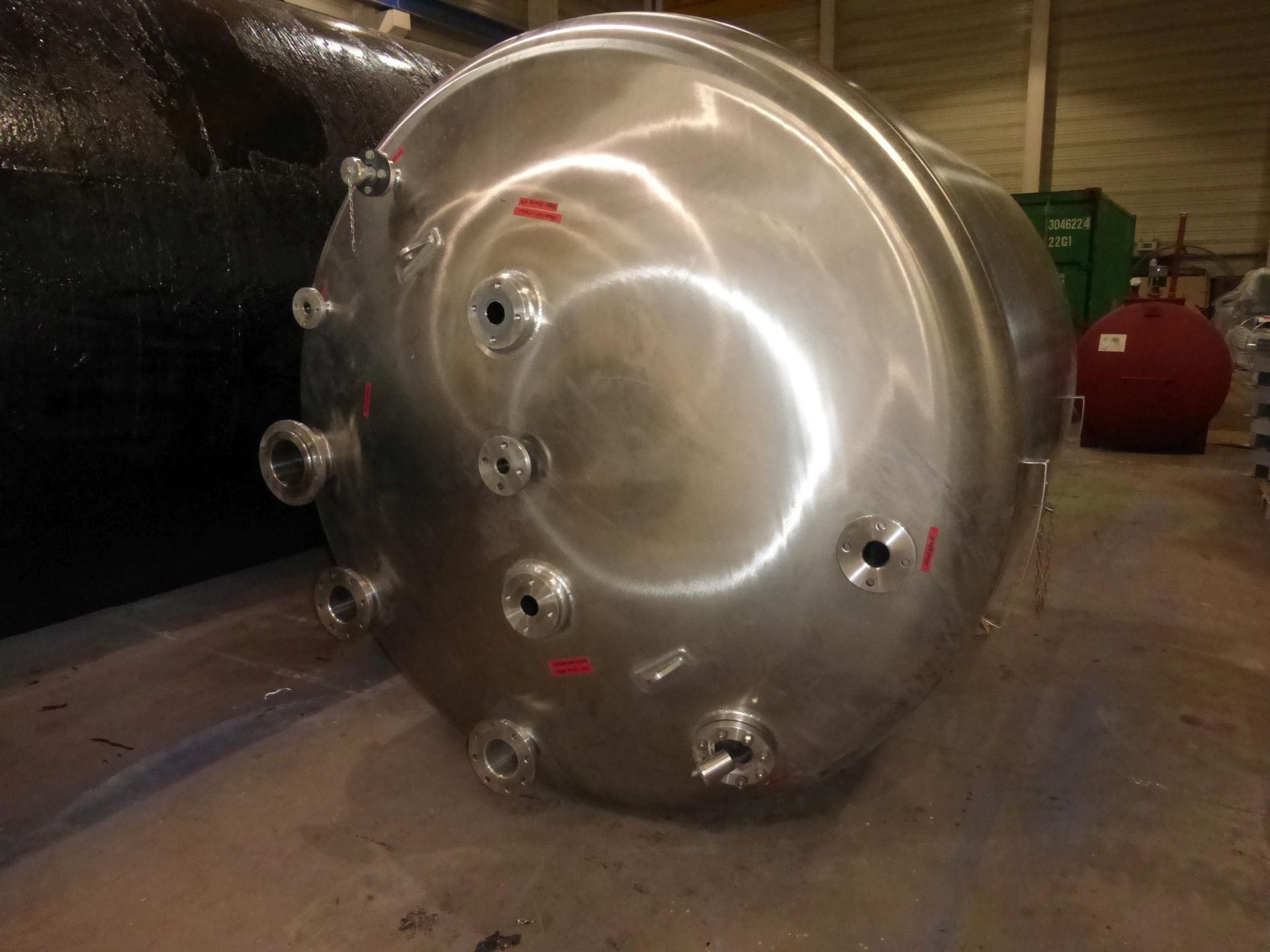 Druck-/Unterdruckbehälter aus Edelstahl, Rührwerk (2)
