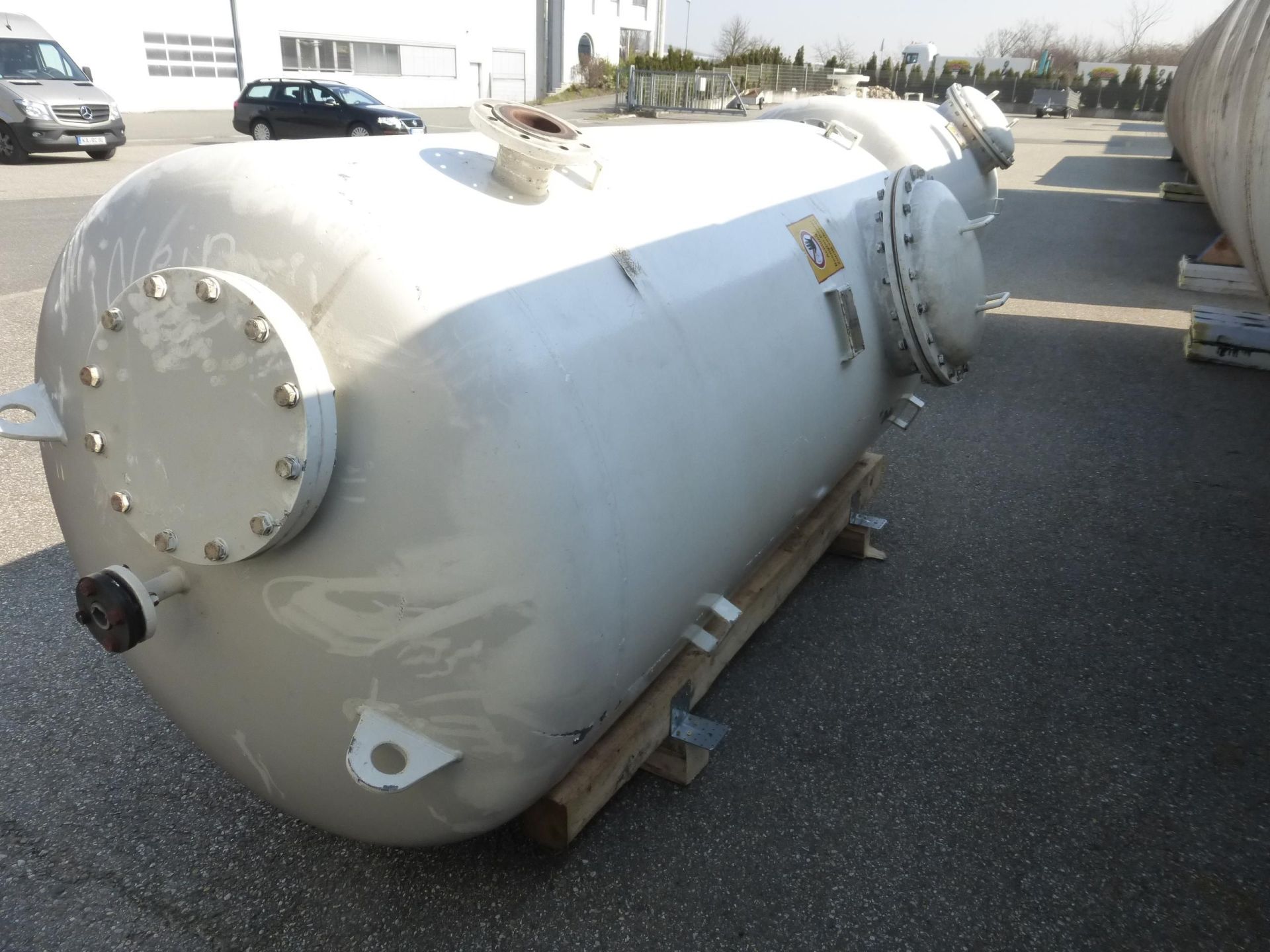 Druckbehälter aus Stahl, Filterbehälter gummiert (2)