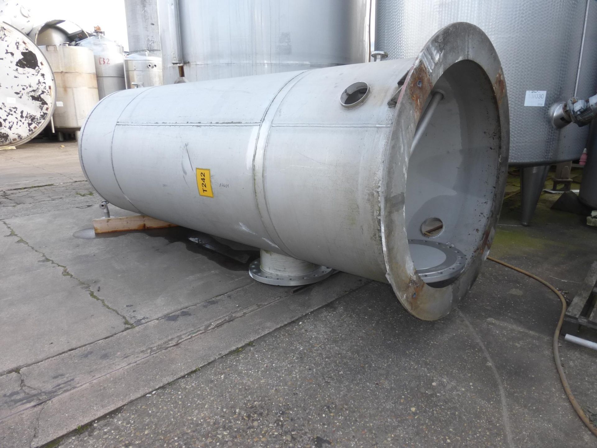 Druckbeh&auml;lter aus Edelstahl (V4A), WSt. 1.4401 (1)