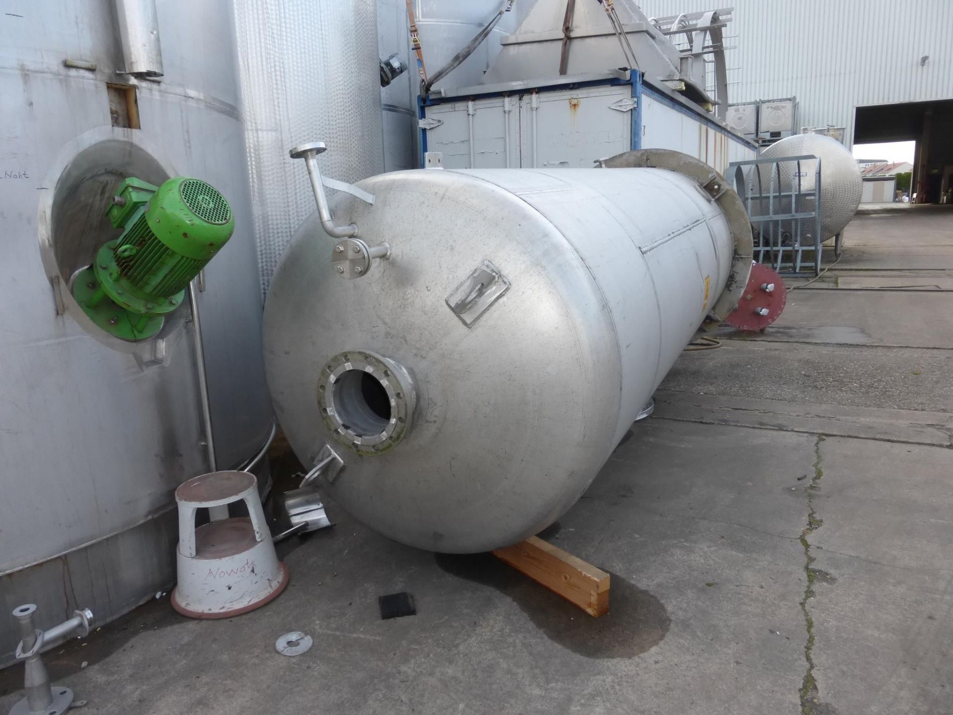 Druckbehälter aus Edelstahl (V4A), WSt. 1.4401 (3)