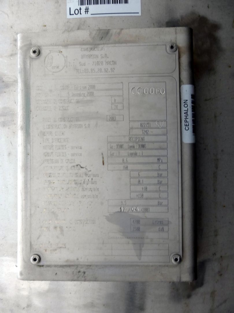 Druckbehälter aus Edelstahl (V4A), WSt. 1.4401 (4)