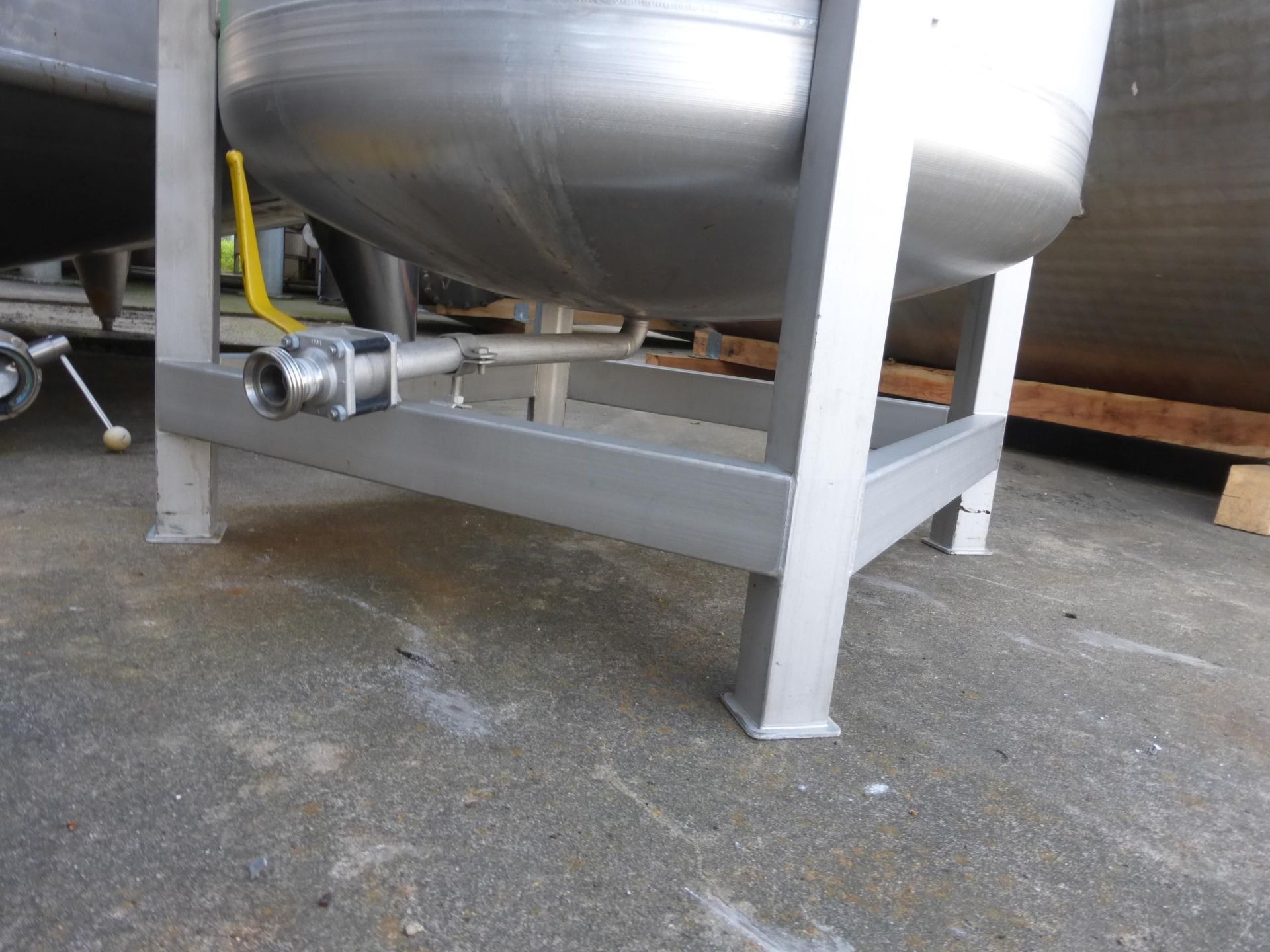 Druck-/Unterdruckbehälter aus Edelstahl (V4A) (2)