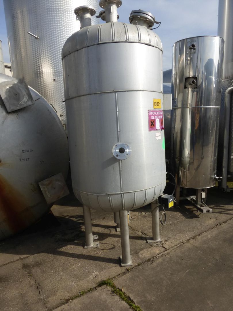 Druck-/Unterdruckbehälter aus Edelstahl (V4A) isol (3)