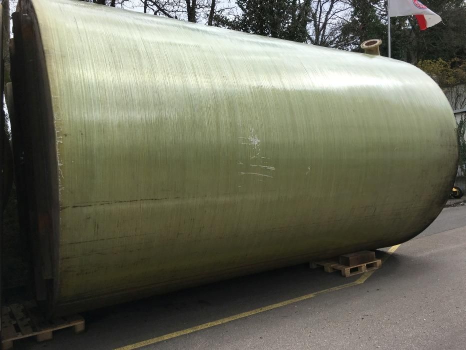 Rührwerksbehälter aus GFK, mit Gefälle, fr. 15-872 (4)