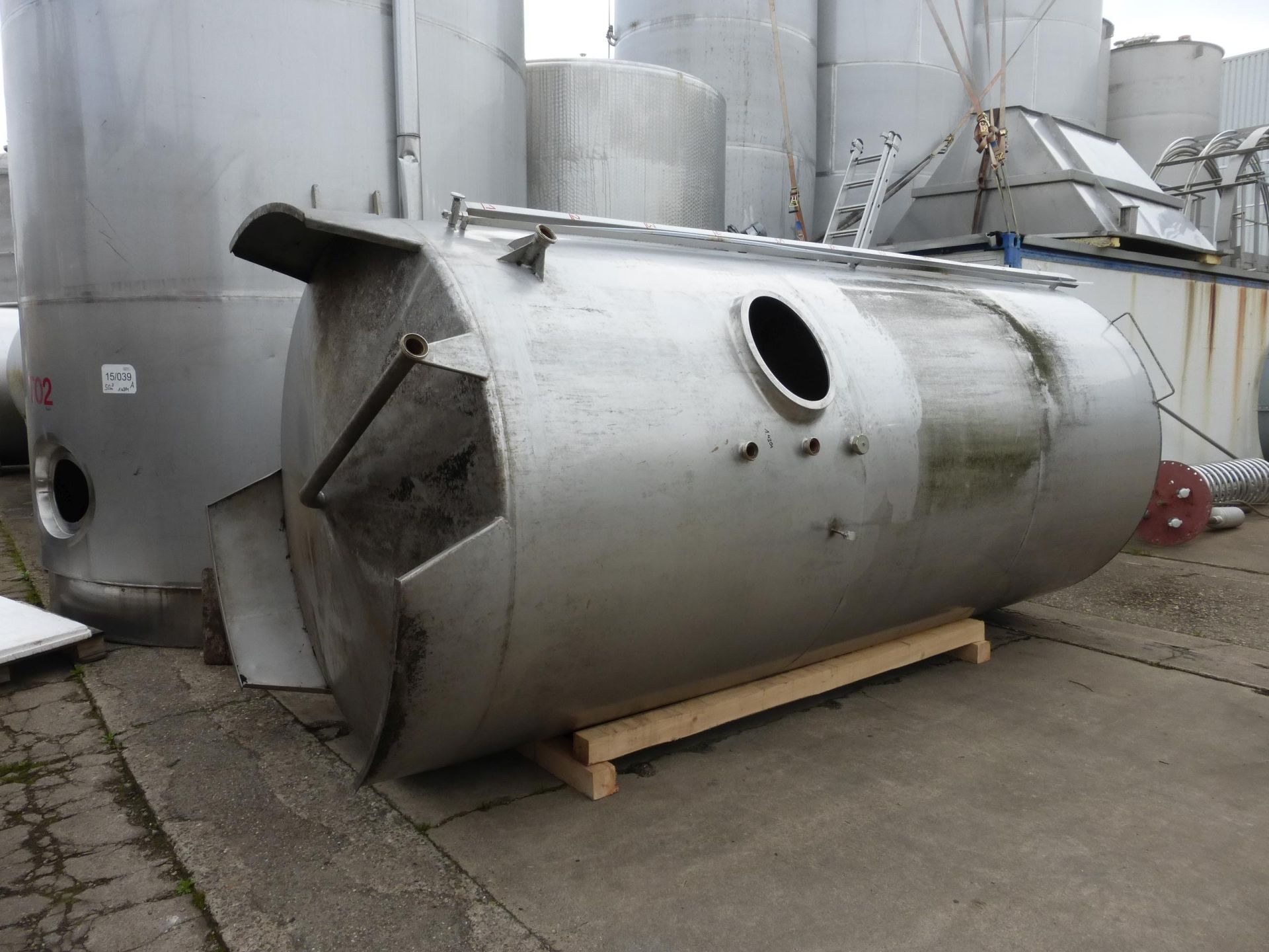 R&uuml;hrwerksbeh&auml;lter aus Edelstahl (V2A), WSt. 1.4301 (1)