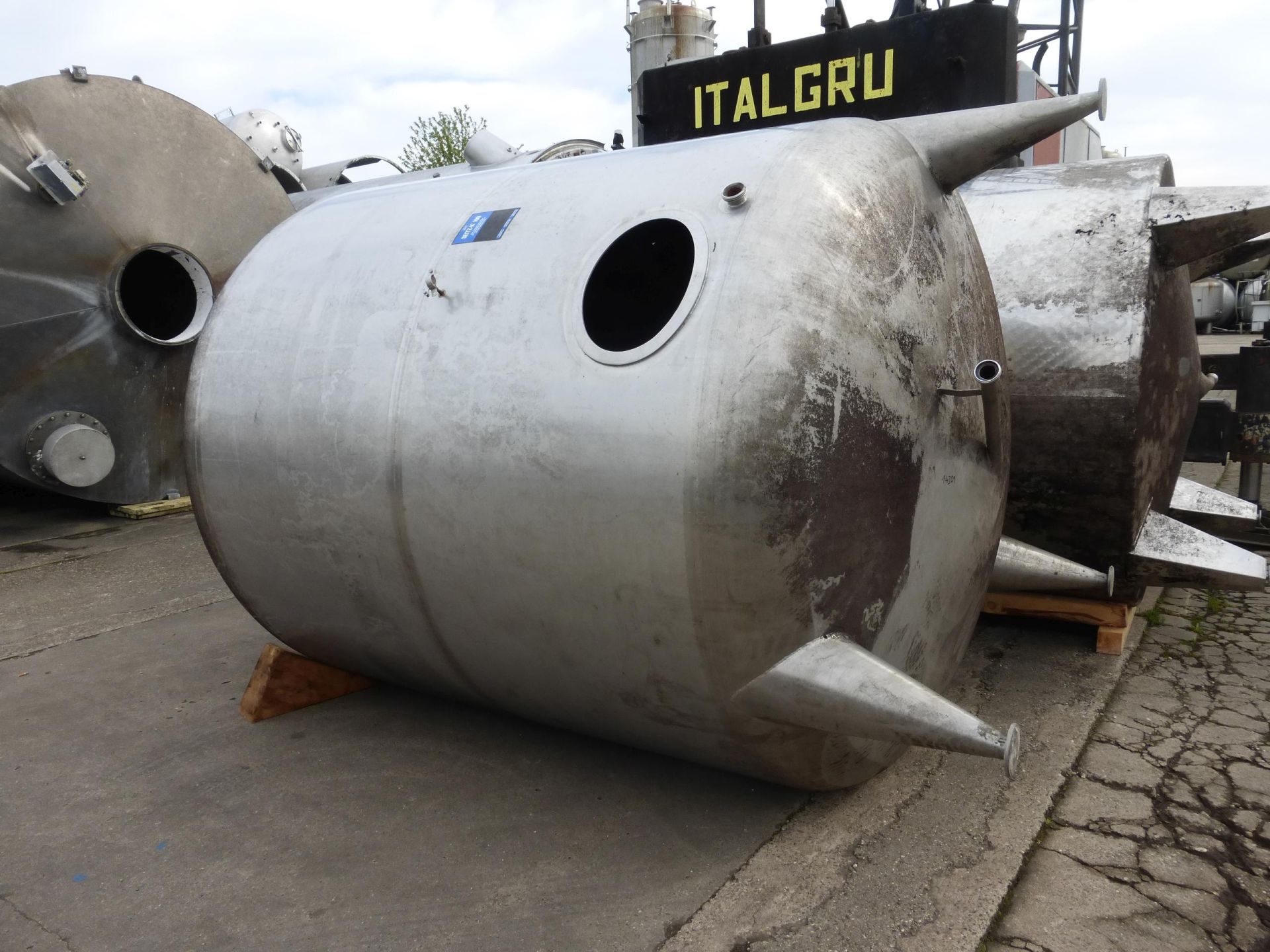 Lagerbeh&auml;lter aus Edelstahl (V2A), WSt 1.4301 IIIc (1)